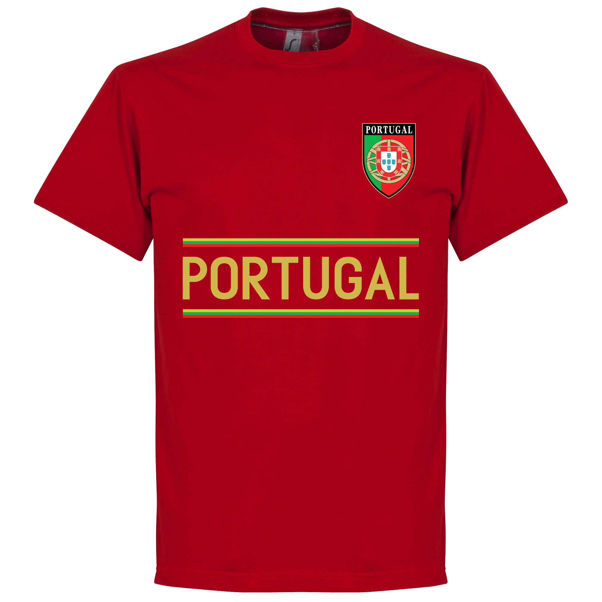 Retake Portugal Team T Shirt Rood retake kopen in de aanbieding Retake Portugal Team T Shirt Rood retake kopen in de aanbieding