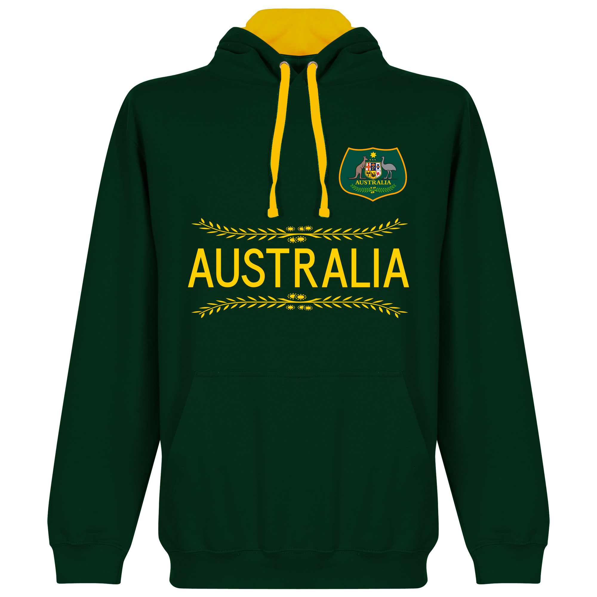 Retake Australie Team Hooded Sweater Groen retake kopen in de aanbieding