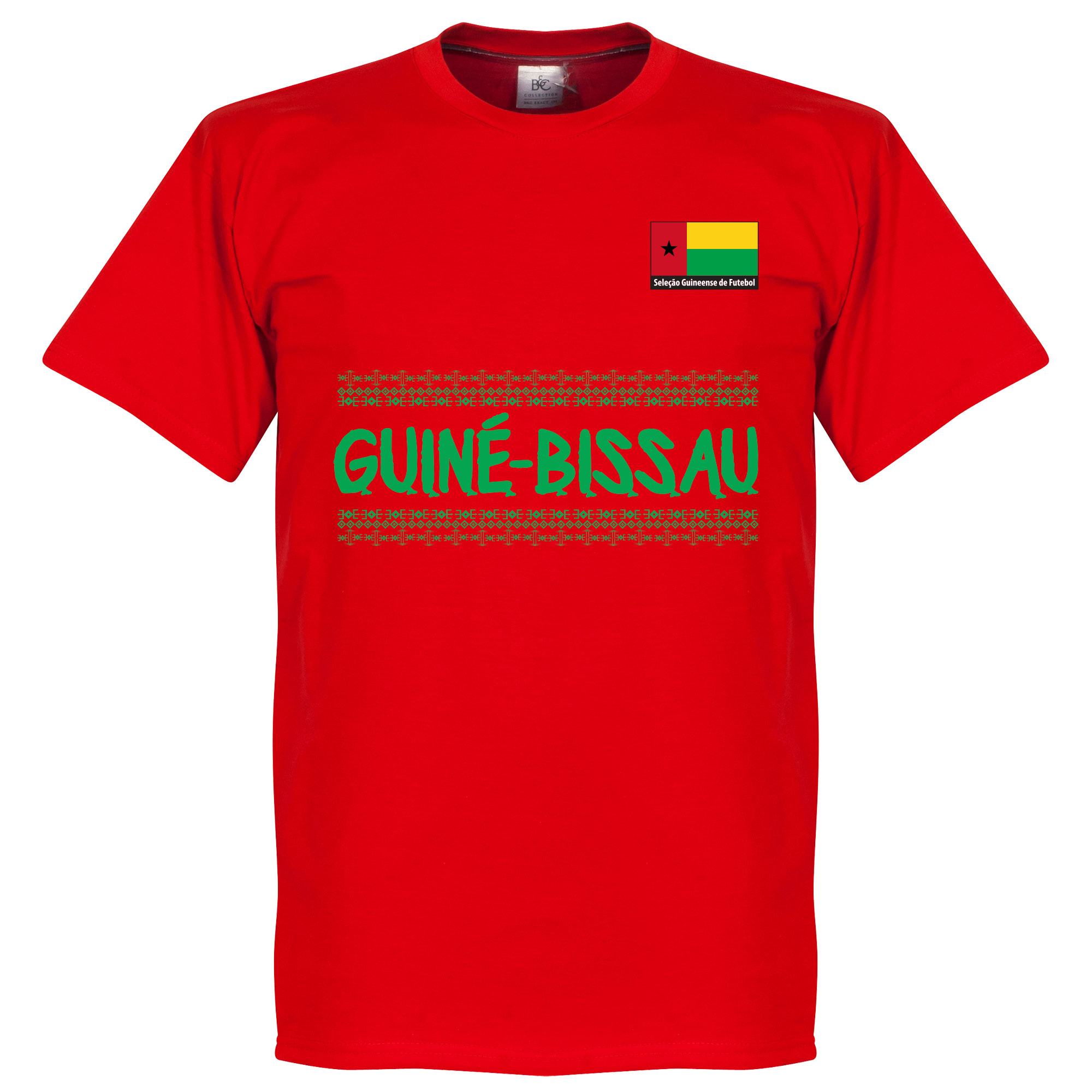 Retake Guinea Bissau Team T Shirt Rood retake kopen in de aanbieding