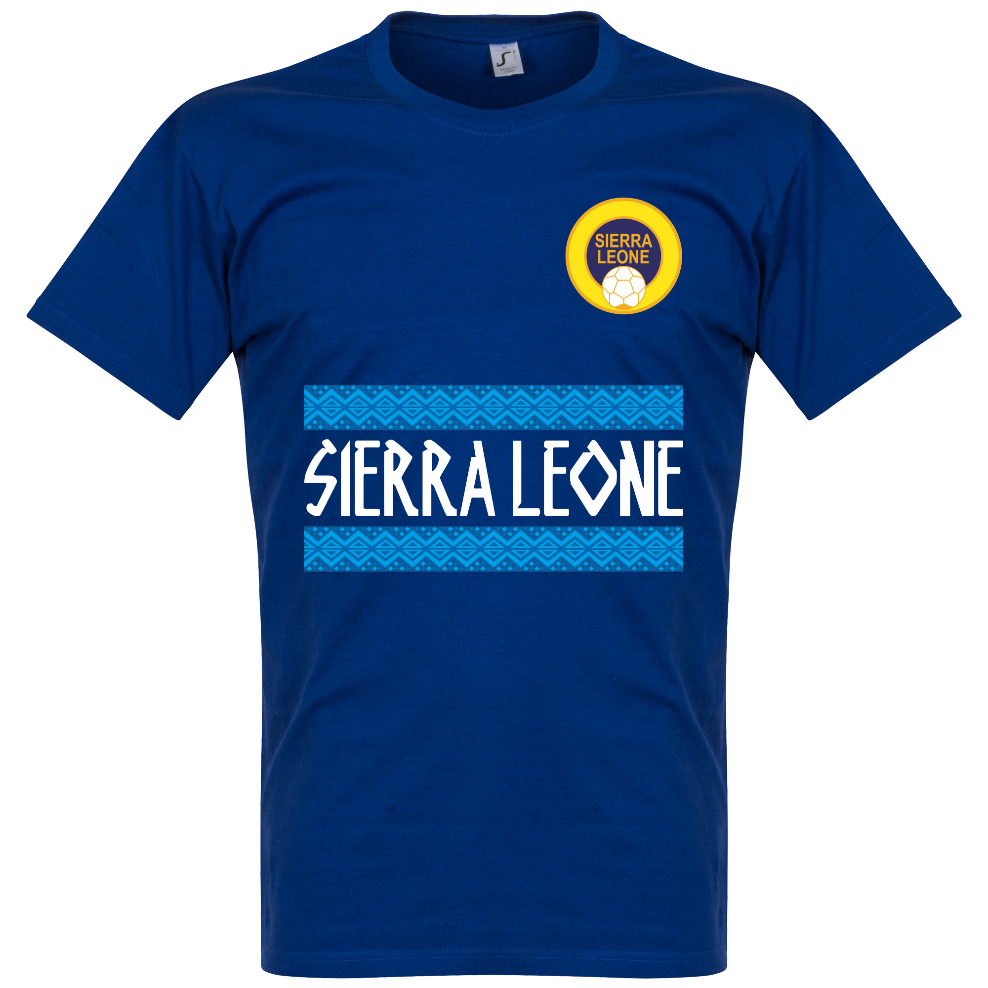 Retake Sierra Leone Team T Shirt Blauw retake kopen in de aanbieding