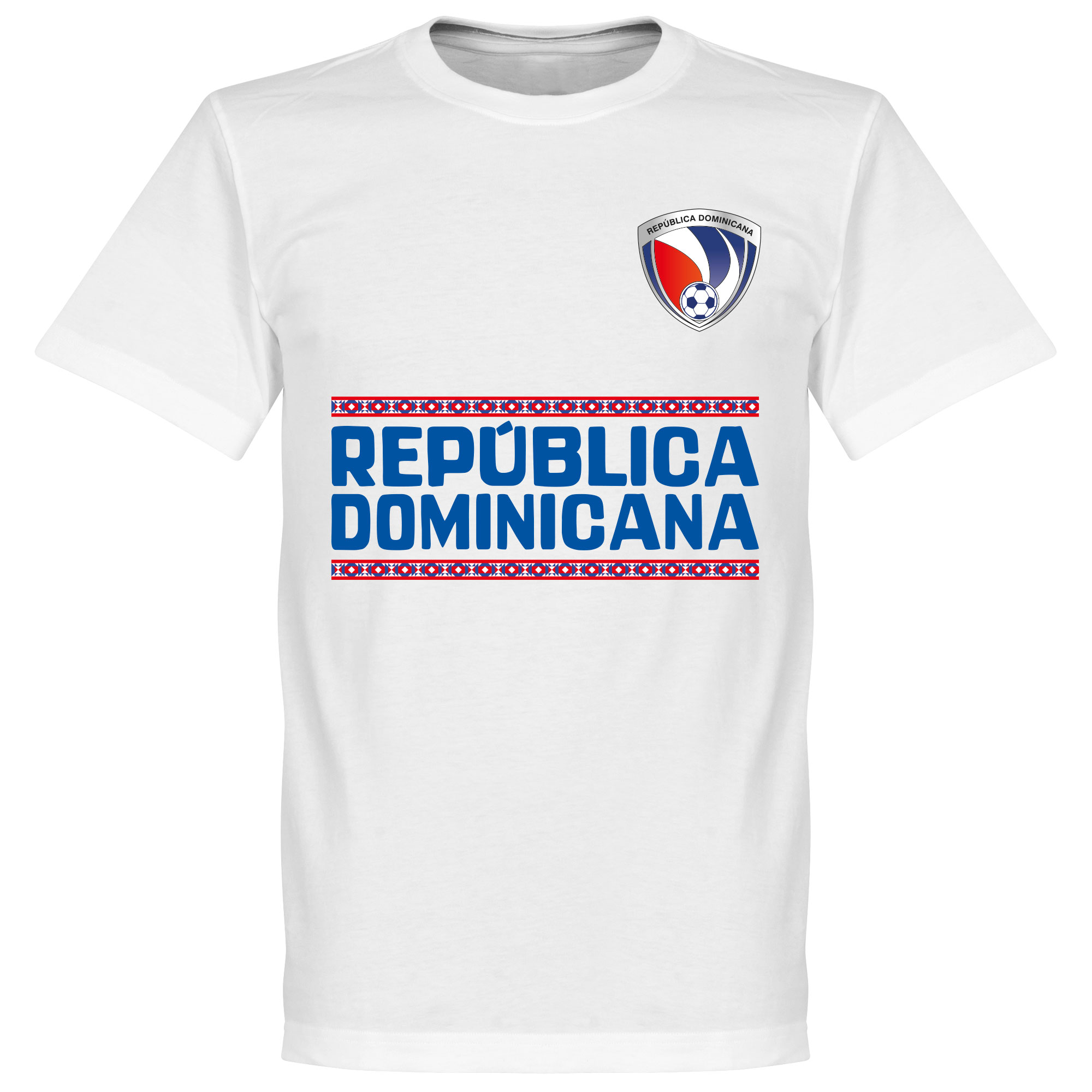 Retake Dominicaanse Republiek Team T Shirt Wit retake kopen in de aanbieding