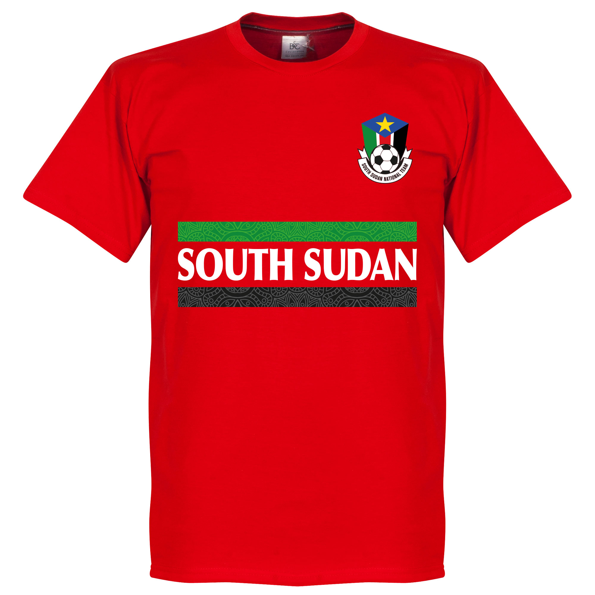 Retake Zuid Soedan Team T Shirt Rood retake kopen in de aanbieding