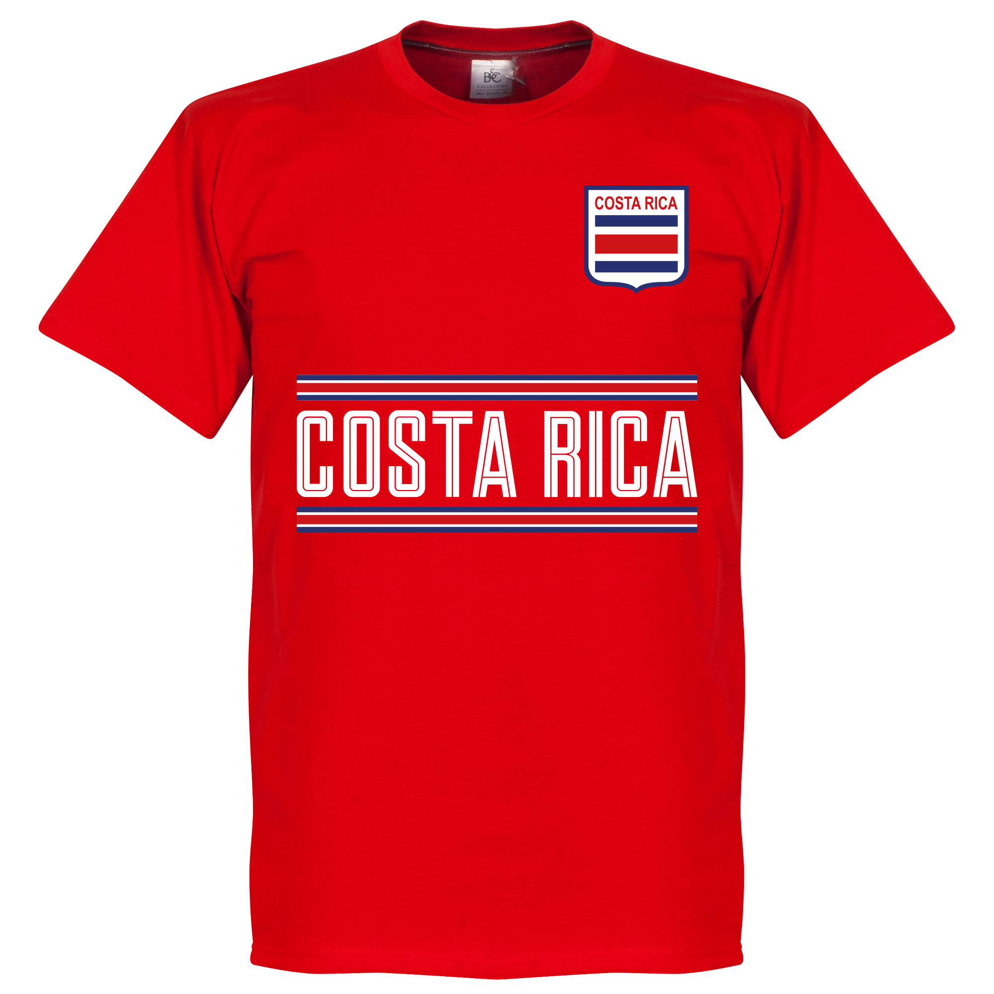 Retake Costa Rica Team T Shirt Rood retake kopen in de aanbieding