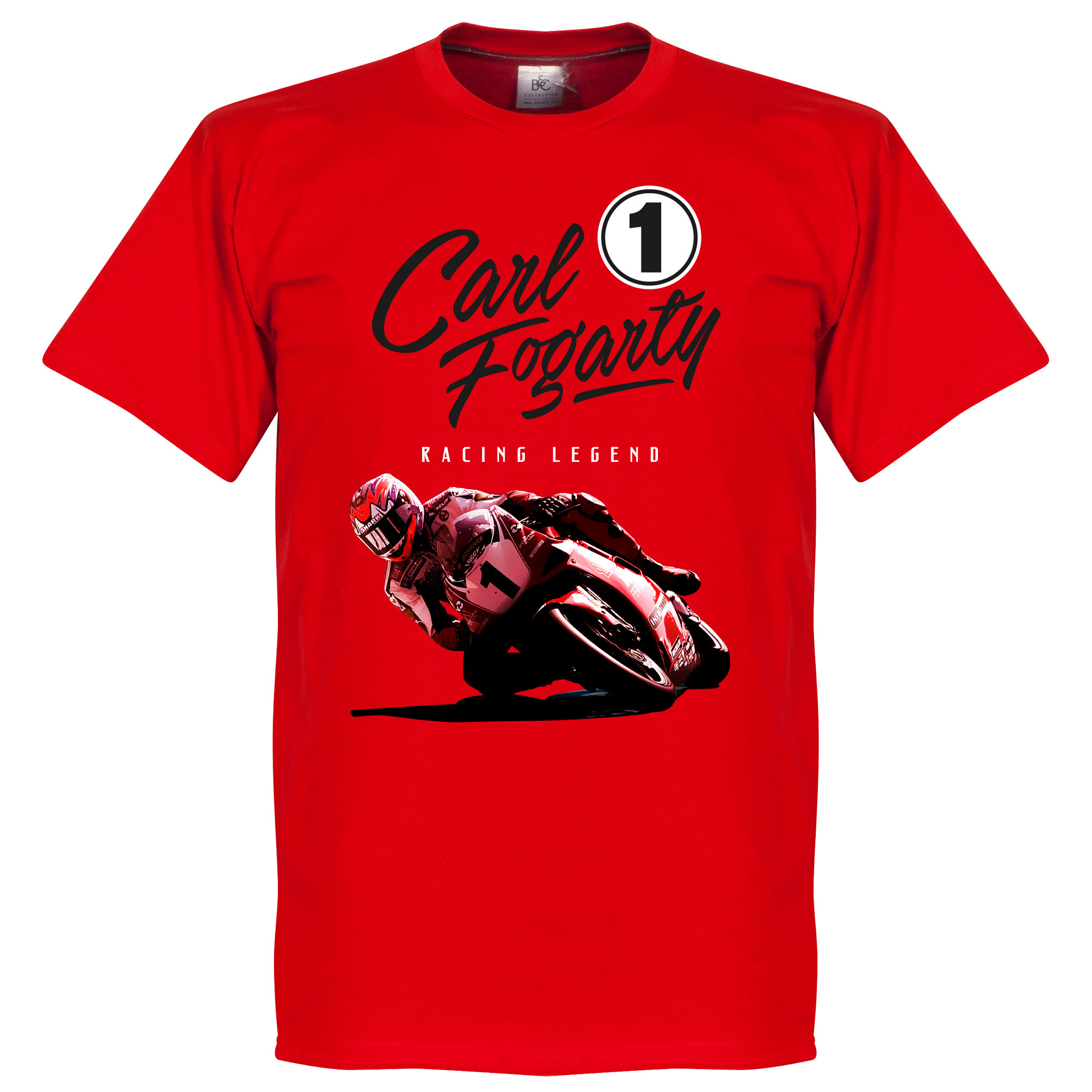 Retake Carl Fogarty T Shirt Rood retake kopen in de aanbieding
