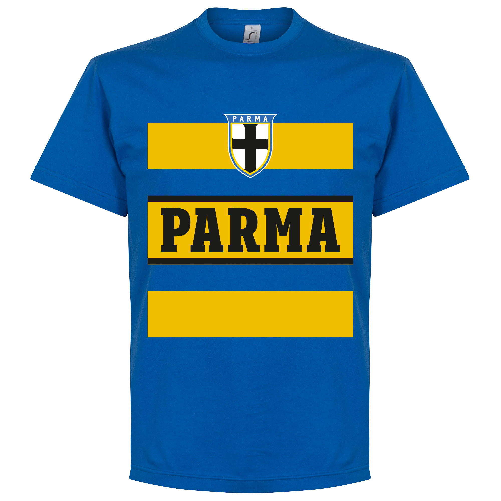 Retake Parma Retro Stripe T Shirt Blauw retake kopen in de aanbieding