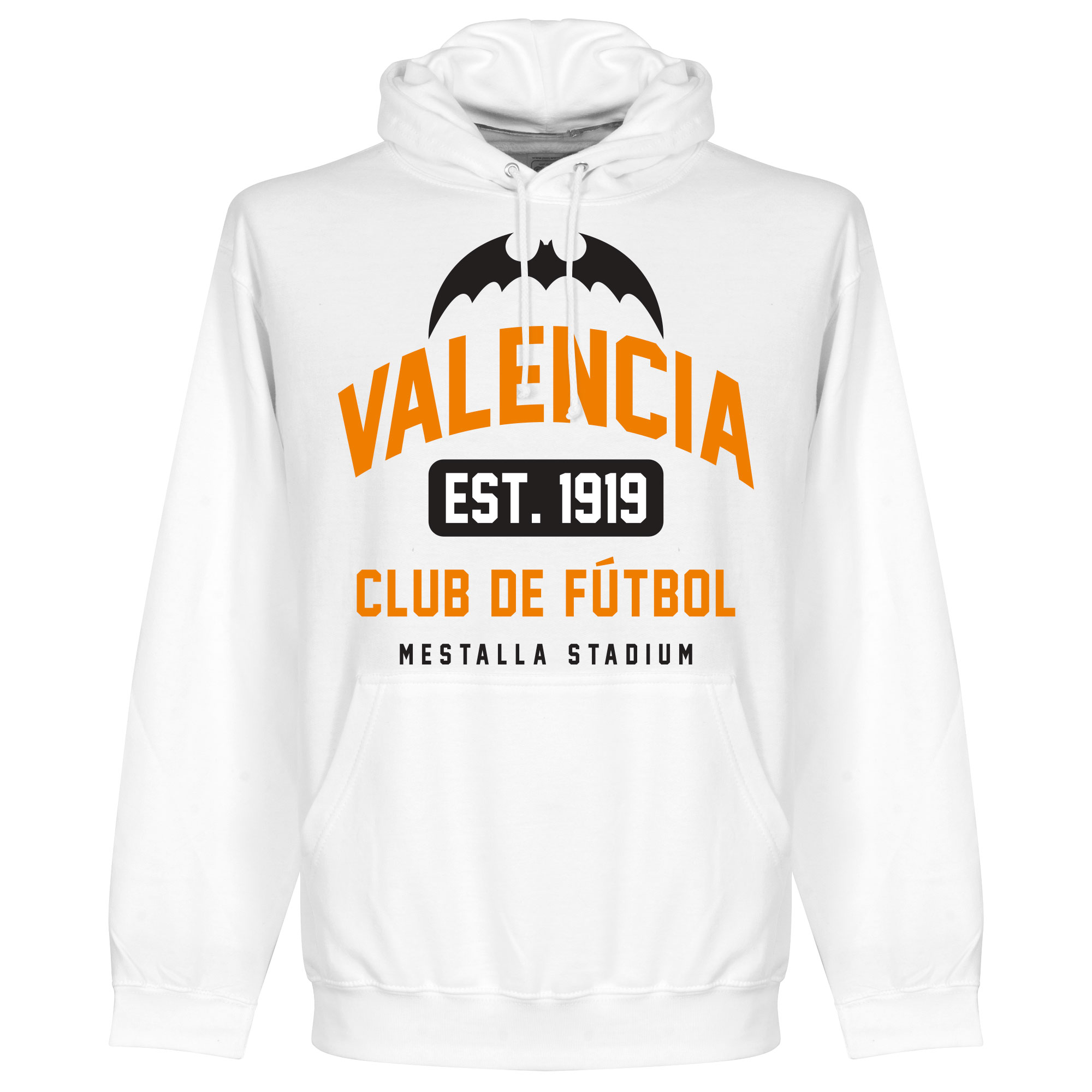 Retake Valencia Established Hooded Sweater Wit retake kopen in de aanbieding