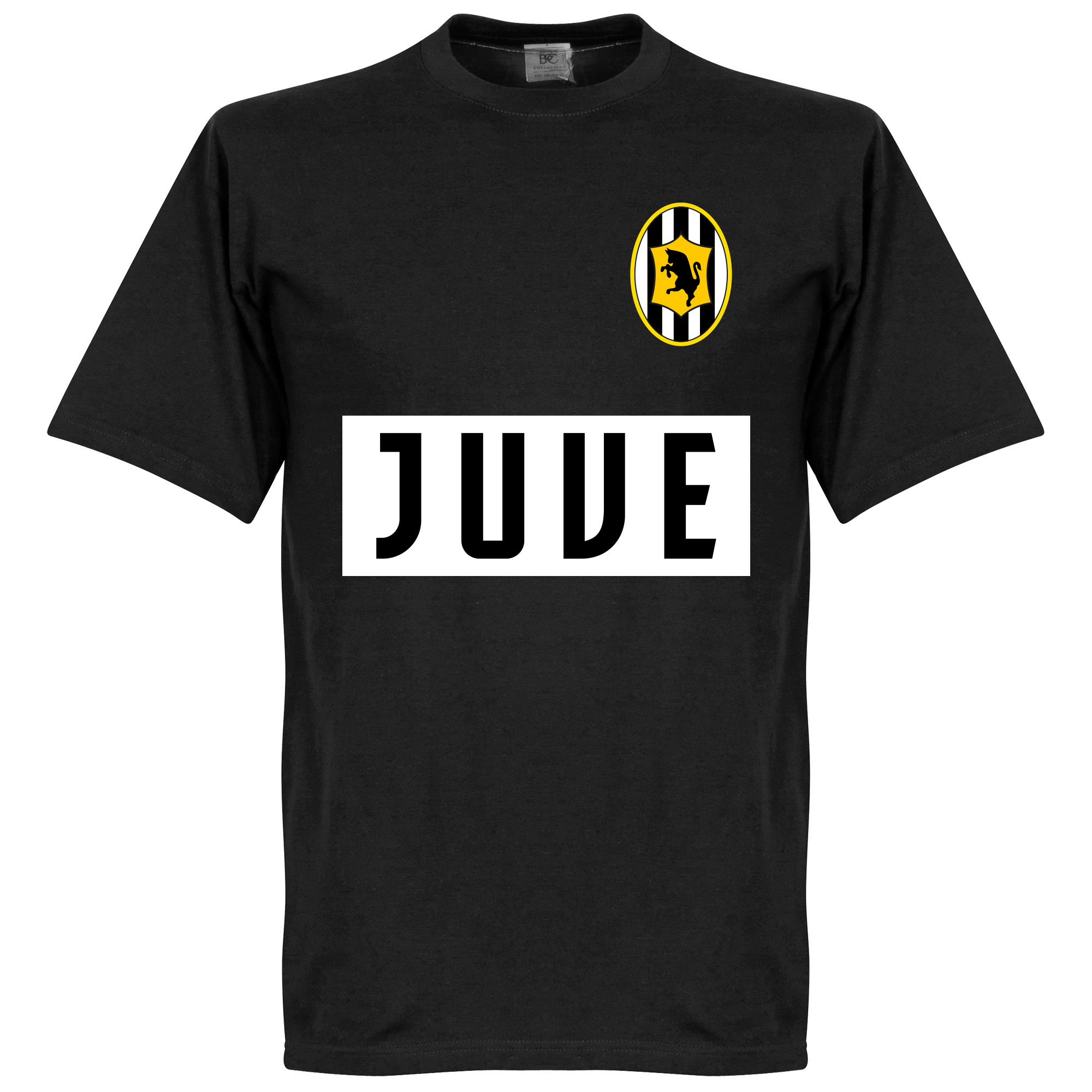 Retake Juventus Team T Shirt Zwart retake kopen in de aanbieding