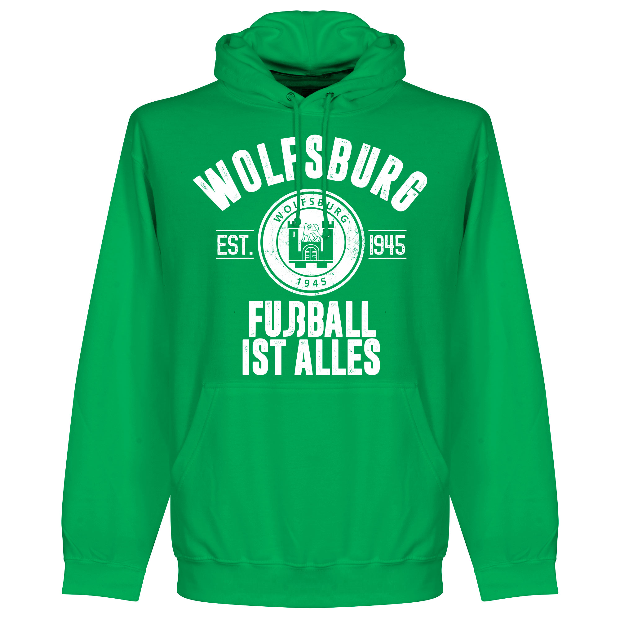 Retake Wolfsburg Established Hooded Sweater Groen retake kopen in de aanbieding