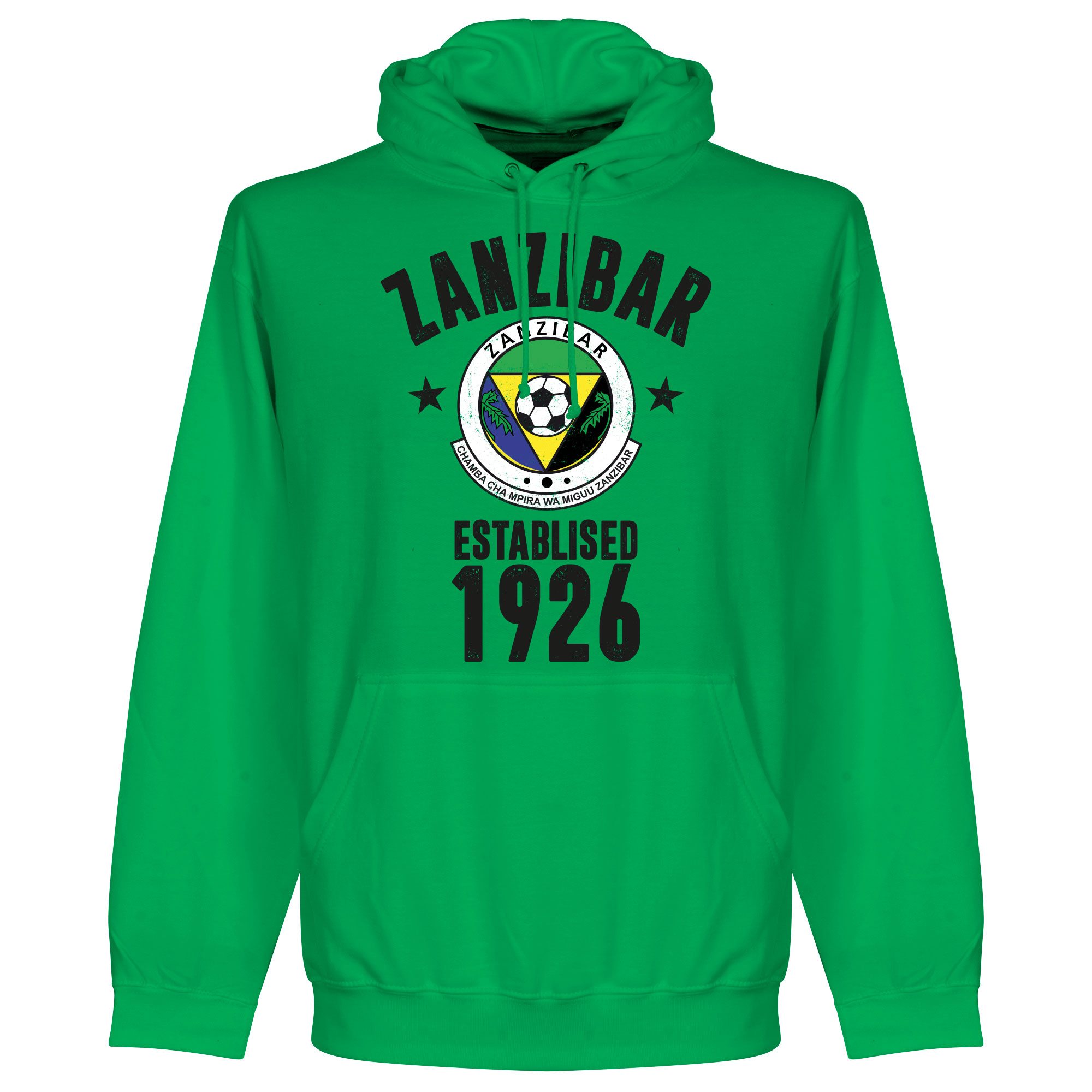 Zanzibar Established Hooded Sweater Groen