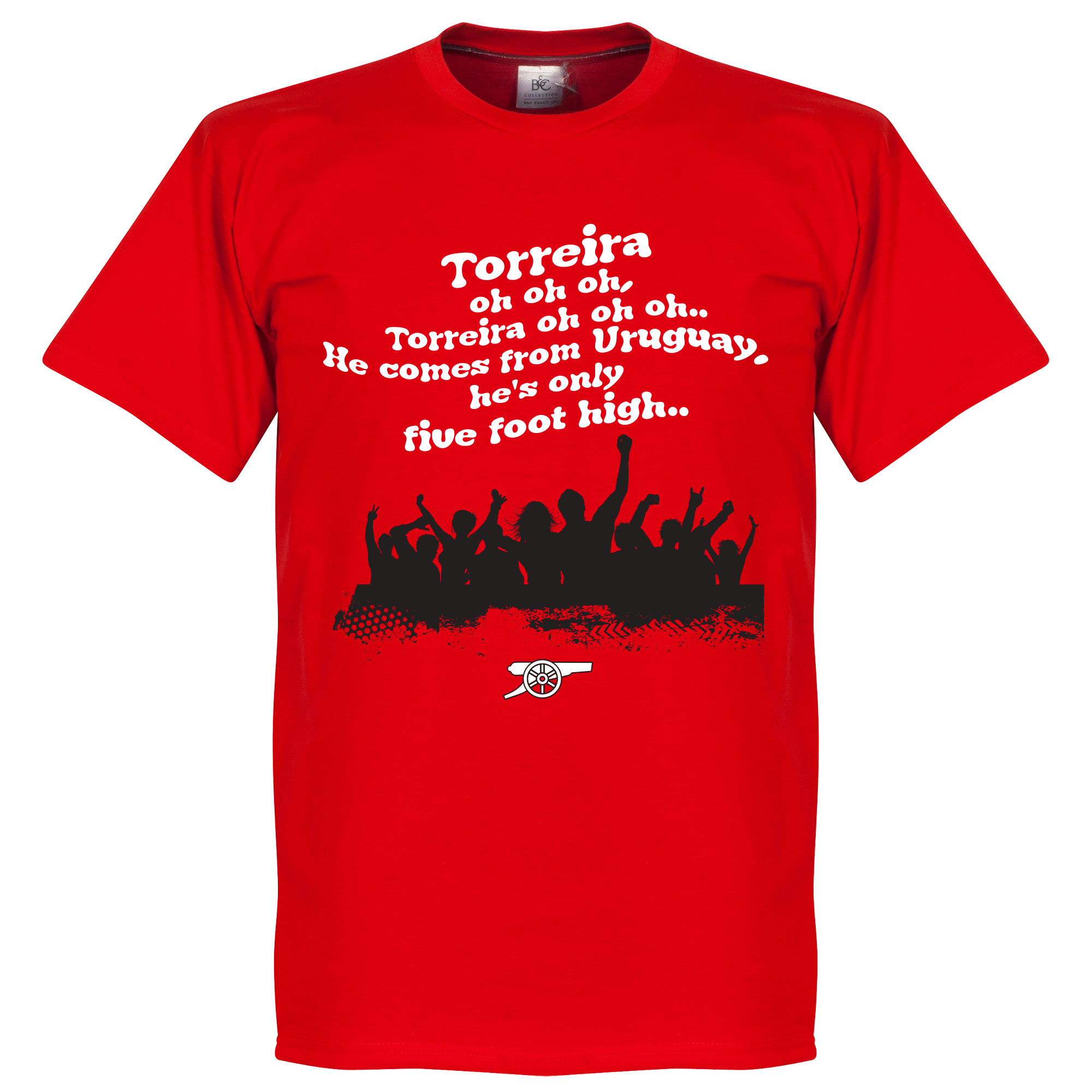 Retake Arsenal Torreira Chant T Shirt Rood retake kopen in de aanbieding