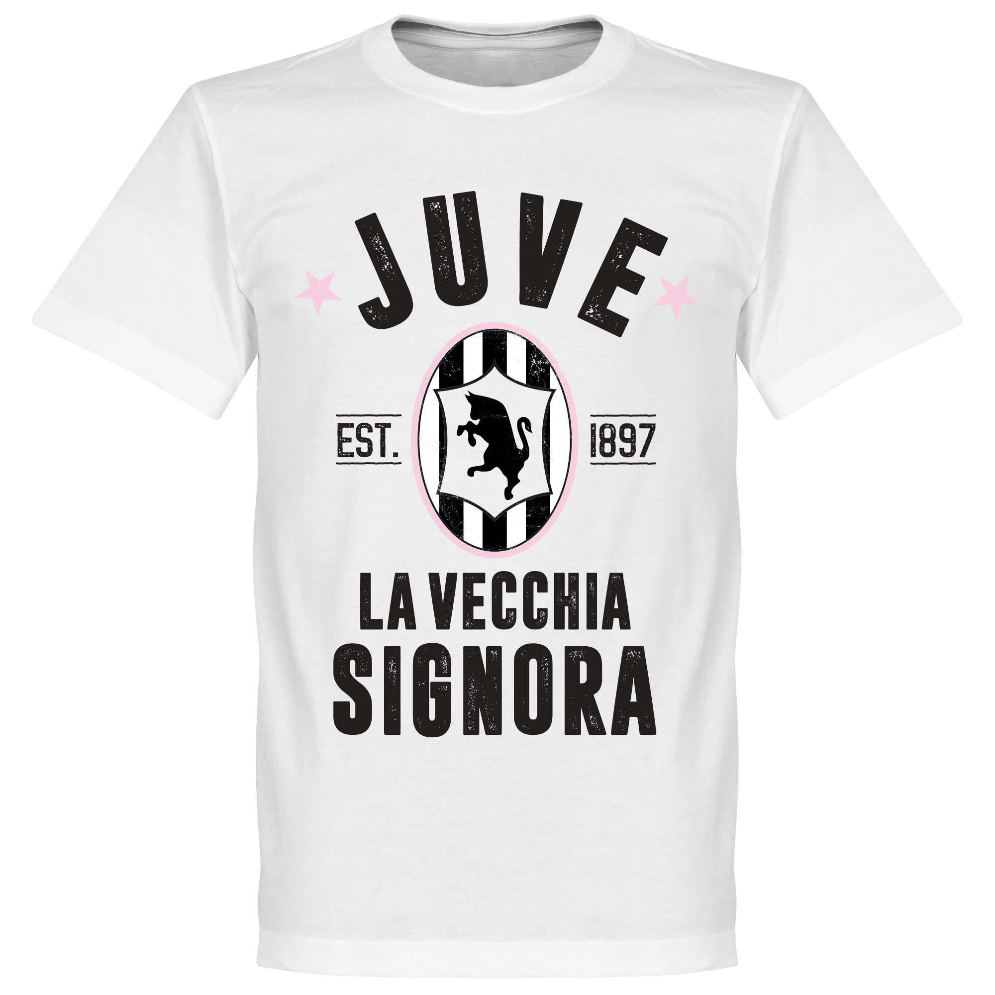 Retake Juventus Established T Shirt Wit retake kopen in de aanbieding