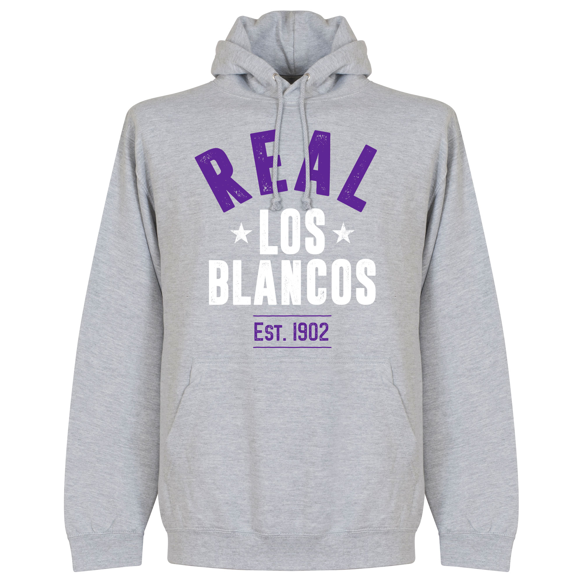 Retake Real Madrid Established Hooded Sweater Grijs retake kopen in de aanbieding