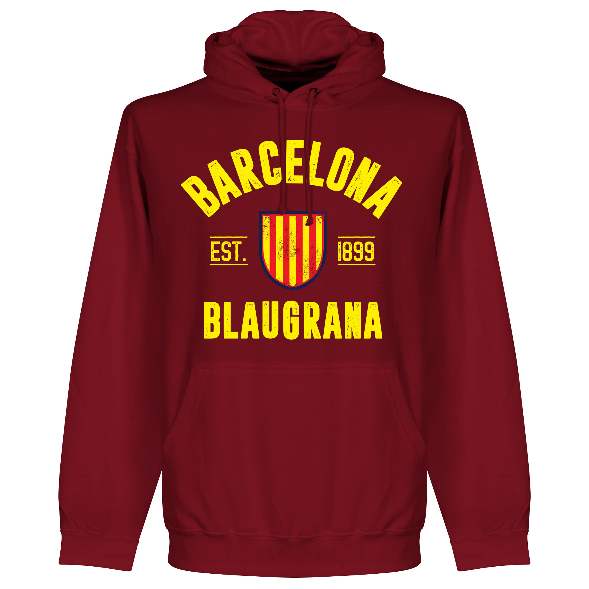 Retake Barcelona Established Hooded Sweater Rood retake kopen in de aanbieding