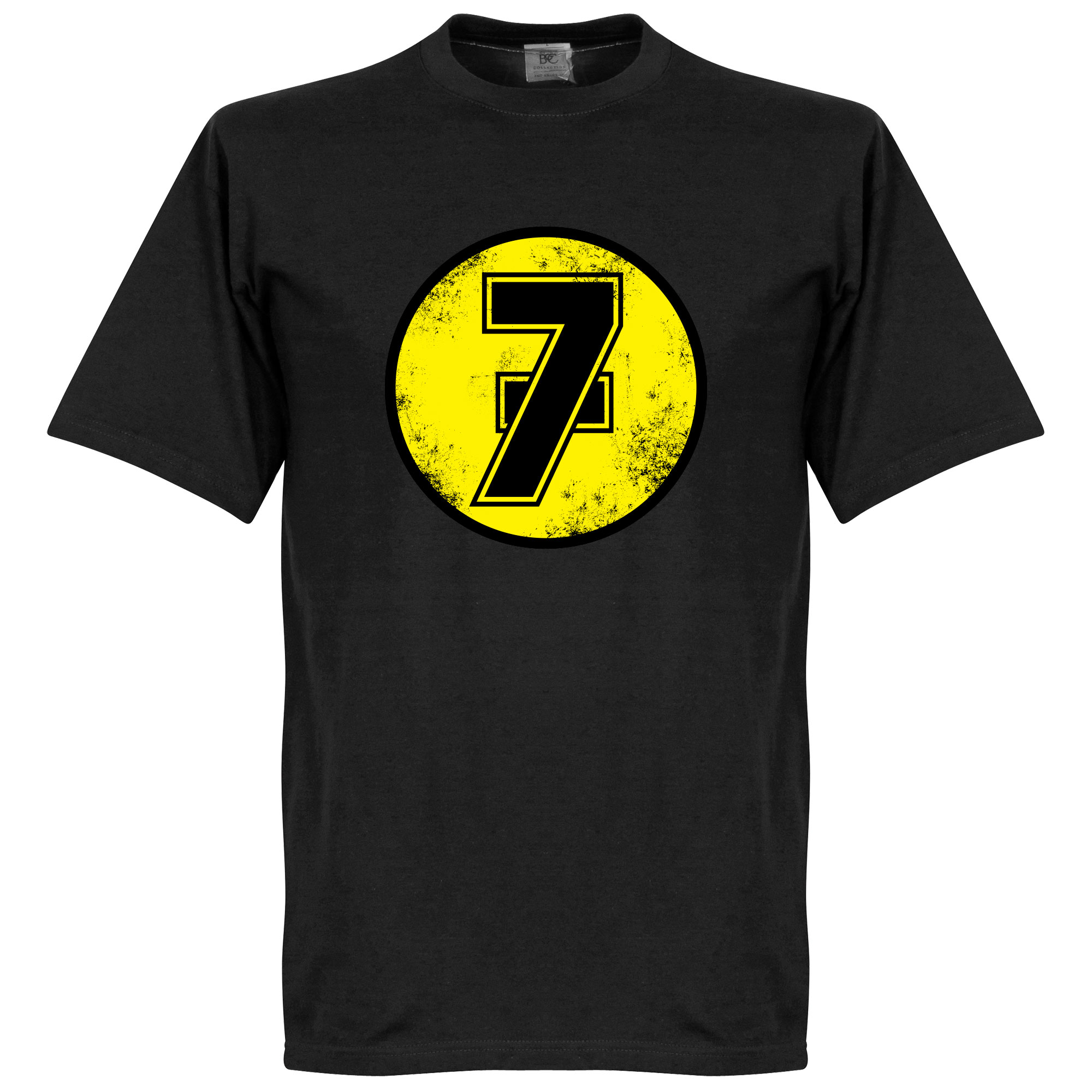 Barry Sheene No7 T-Shirt Zwart XXXXL