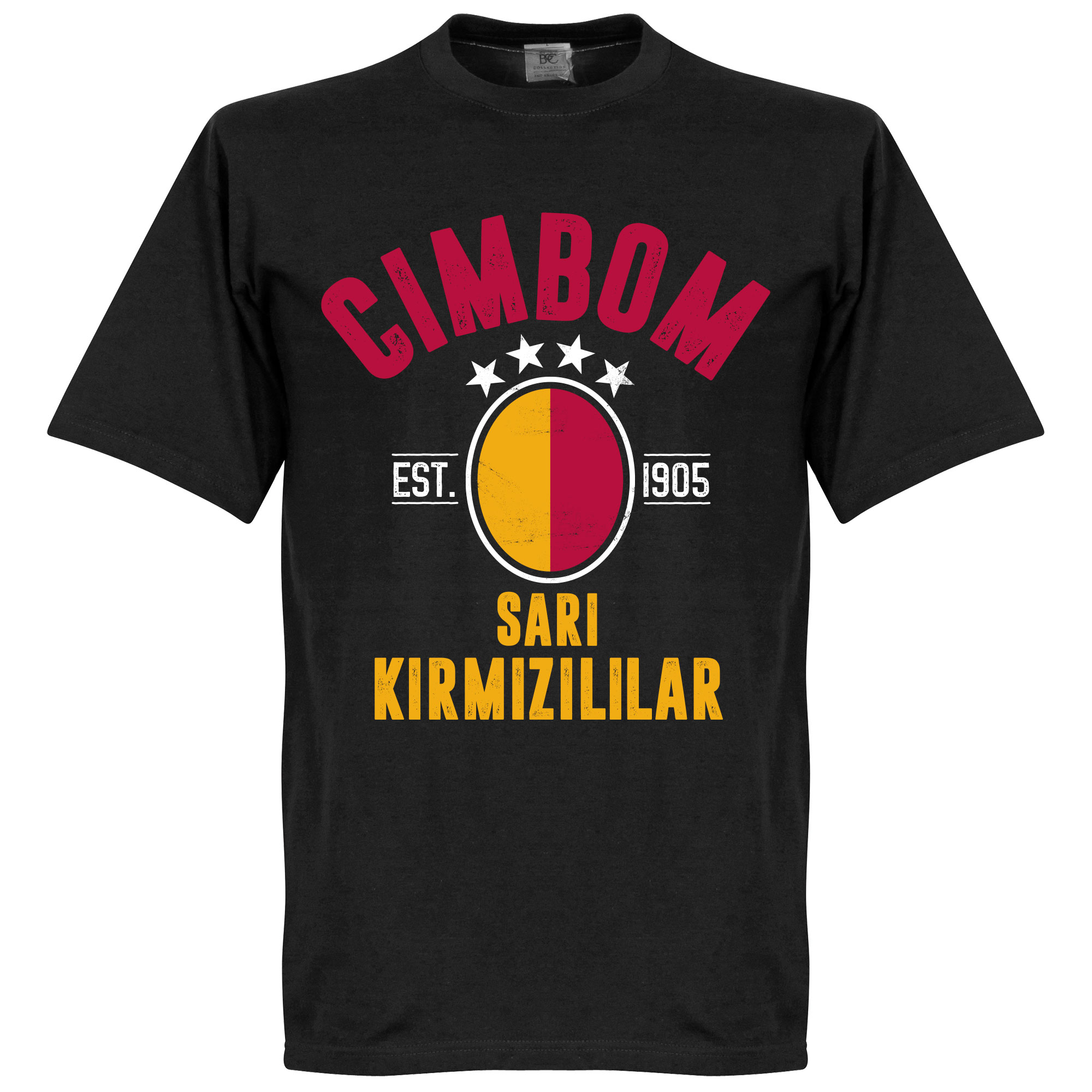 Retake Galatasaray Established T Shirt Zwart retake kopen in de aanbieding