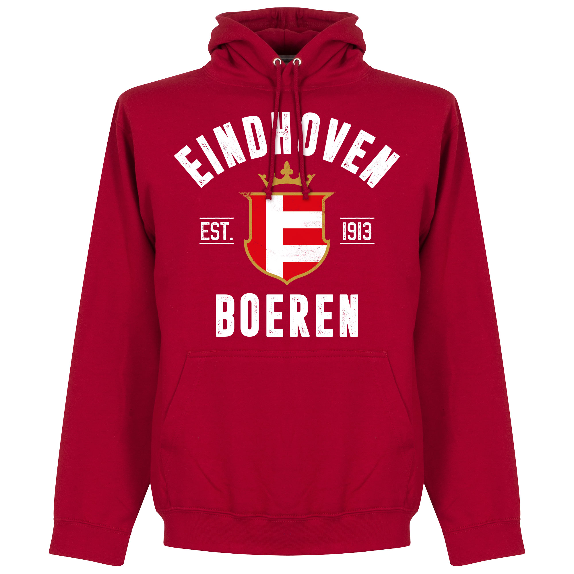 Eindhoven Established Hooded Sweater Rood
