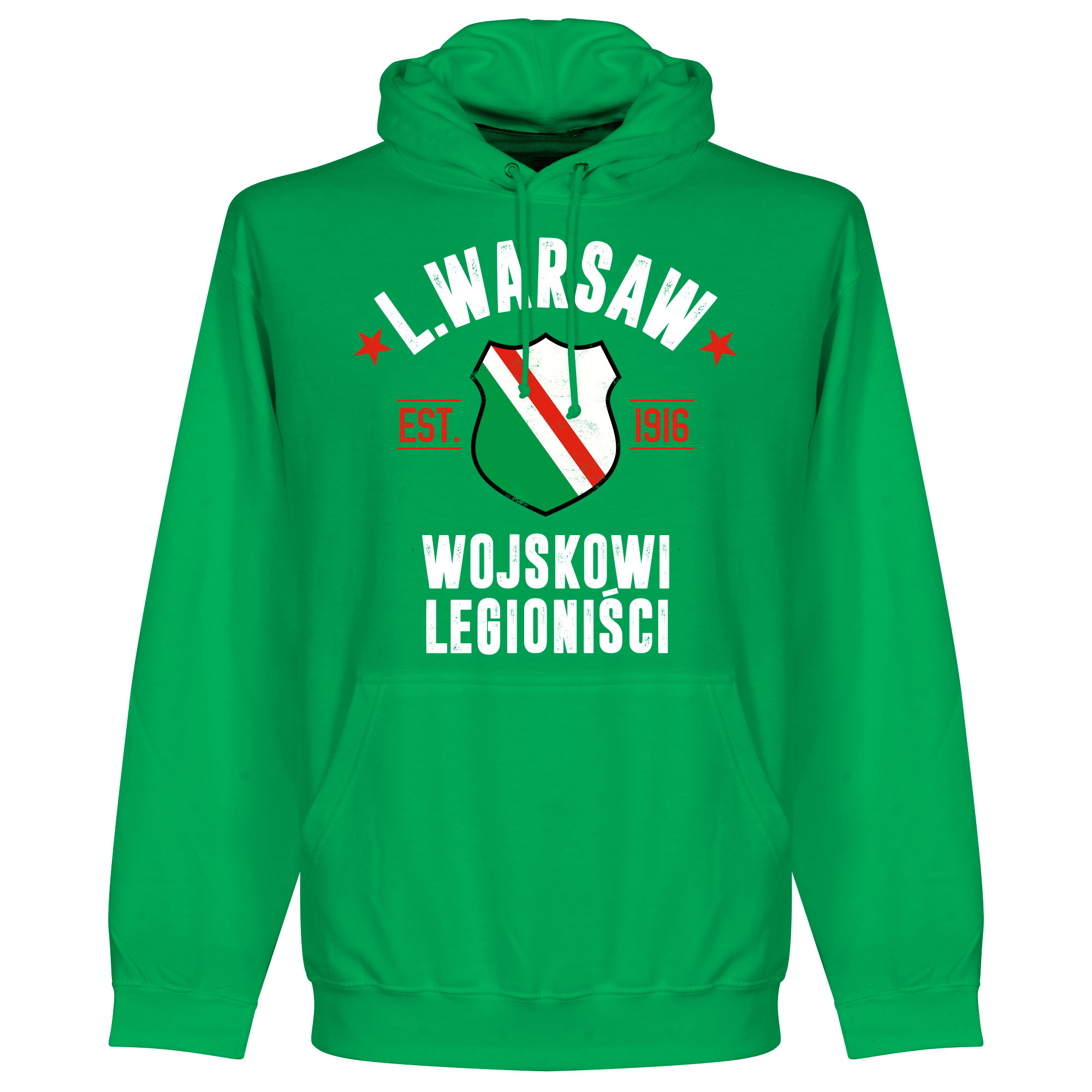 Retake Legia Warschau Established Hooded Sweater Groen retake kopen in de aanbieding