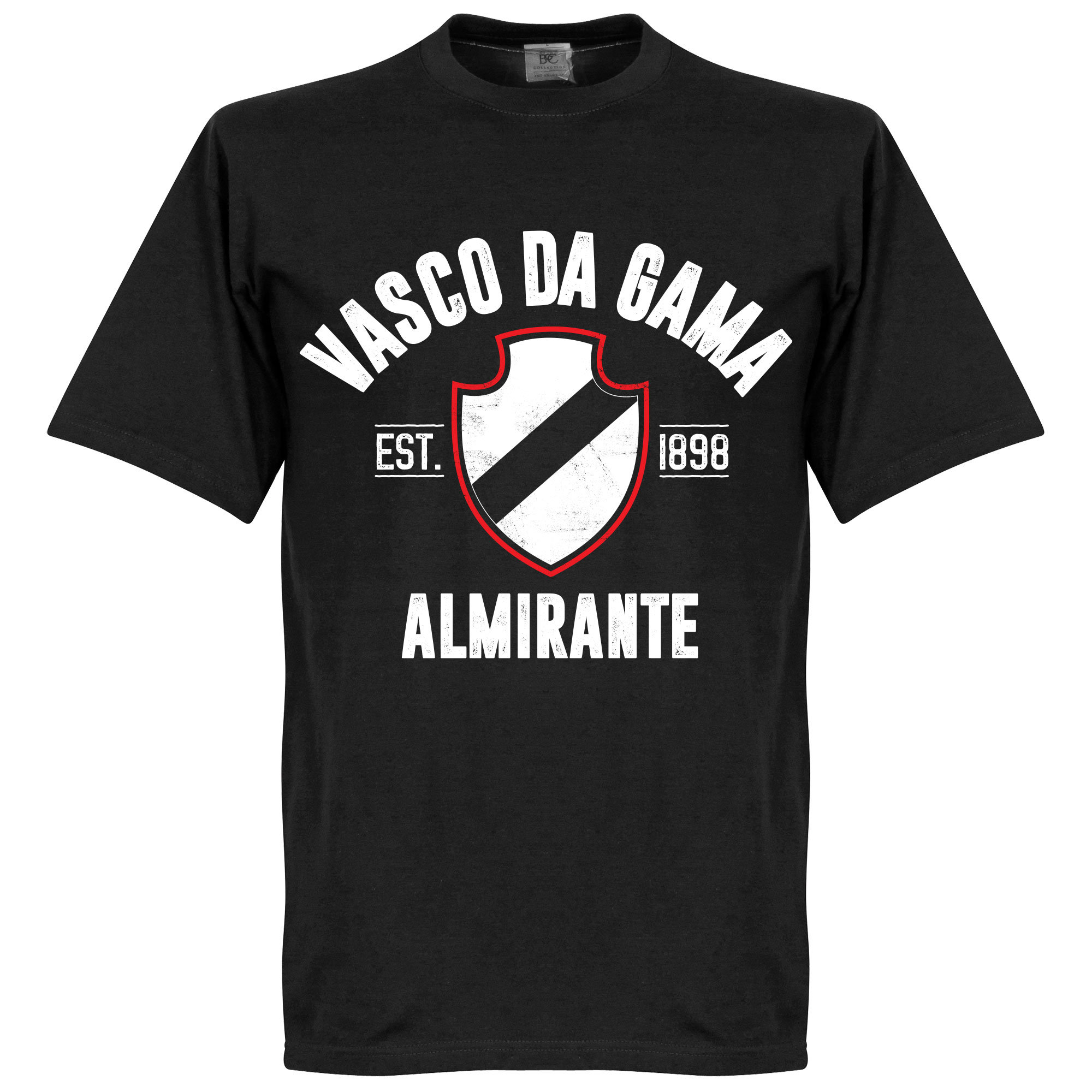 Vasco De Gama Established T-Shirt Zwart