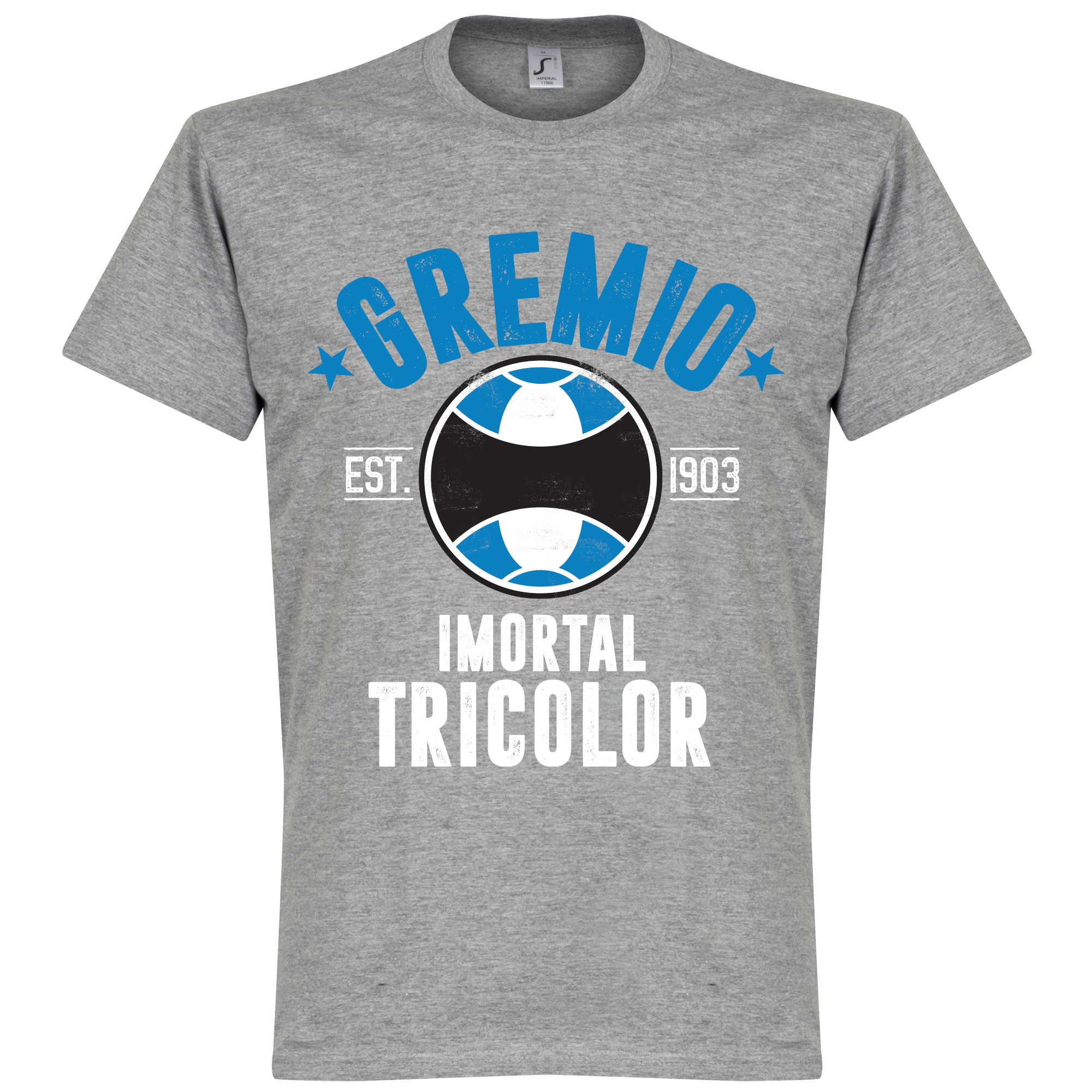 Retake Gremio Established T Shirt Grijs retake kopen in de aanbieding Retake Gremio Established T Shirt Grijs retake kopen in de aanbieding