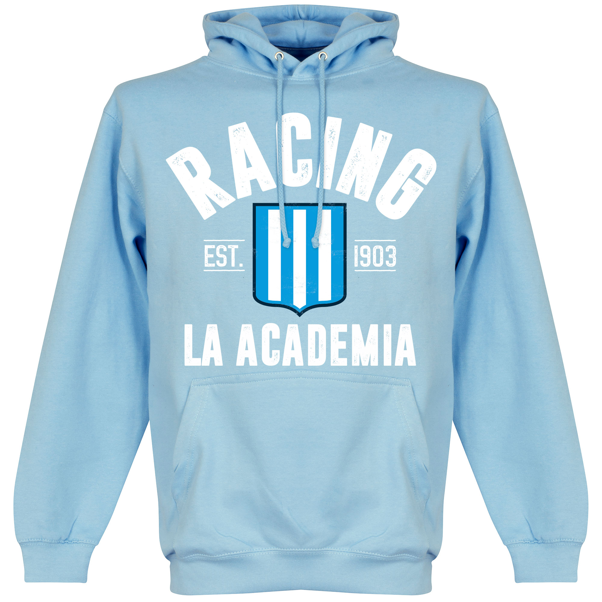 Retake Racing Club Established Hooded Sweater Lichtblauw retake kopen in de aanbieding