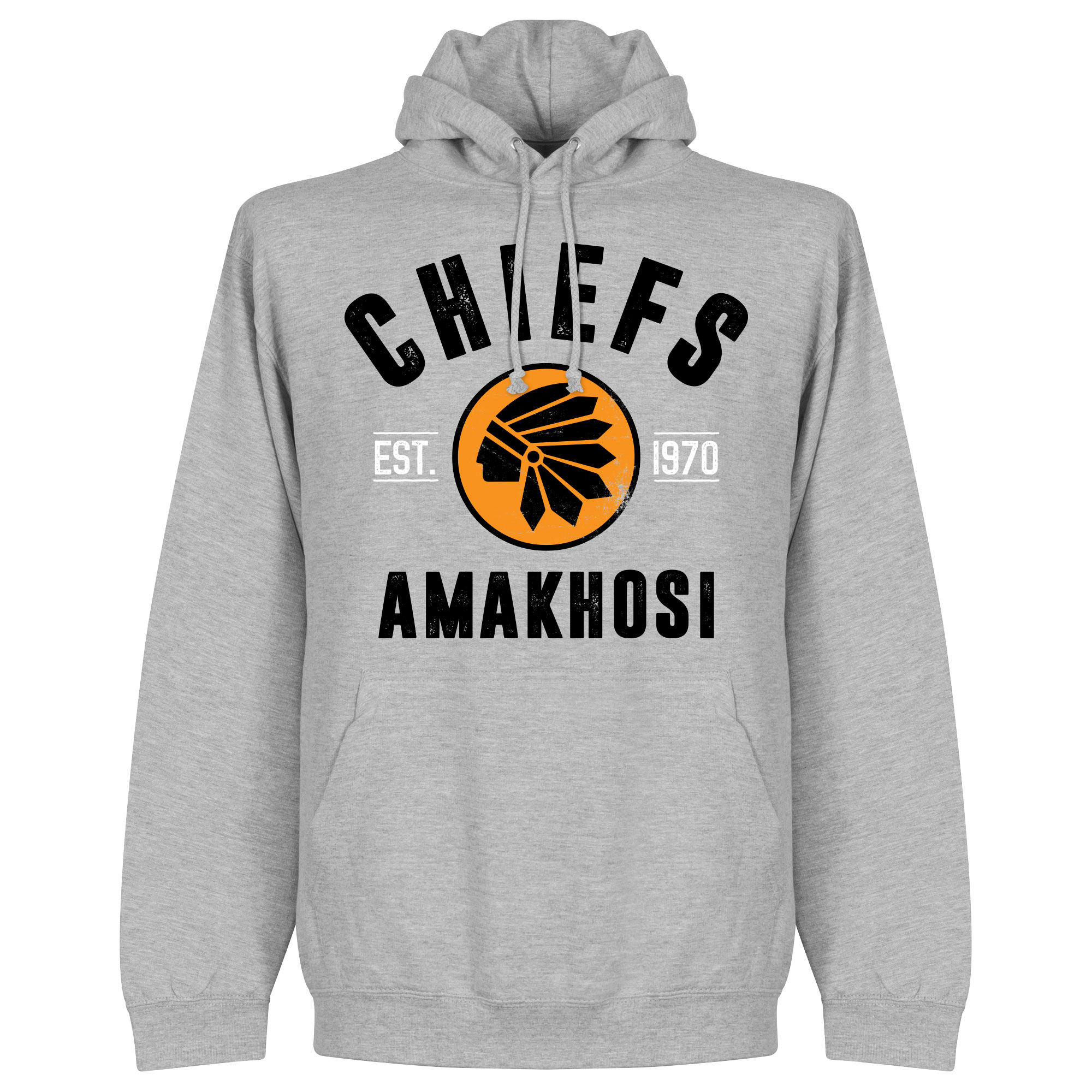 Retake Kaizer Chiefs Established Hooded Sweater Grijs retake kopen in de aanbieding