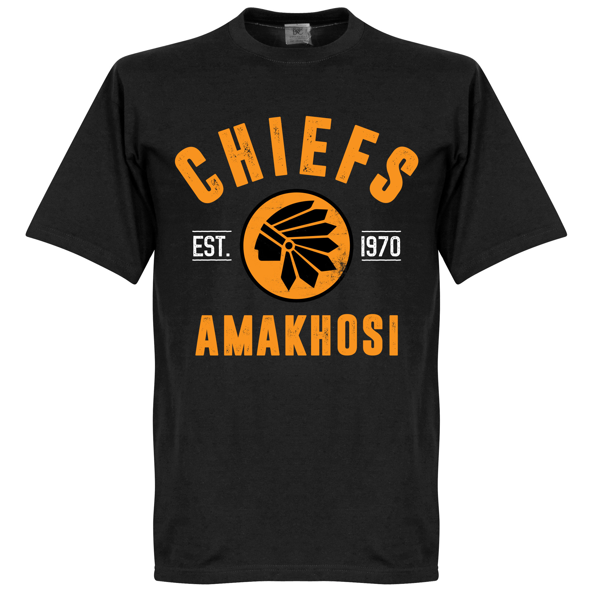 Retake Kaizer Chiefs Established T Shirt Zwart retake kopen in de aanbieding Retake Kaizer Chiefs Established T Shirt Zwart retake kopen in de aanbieding
