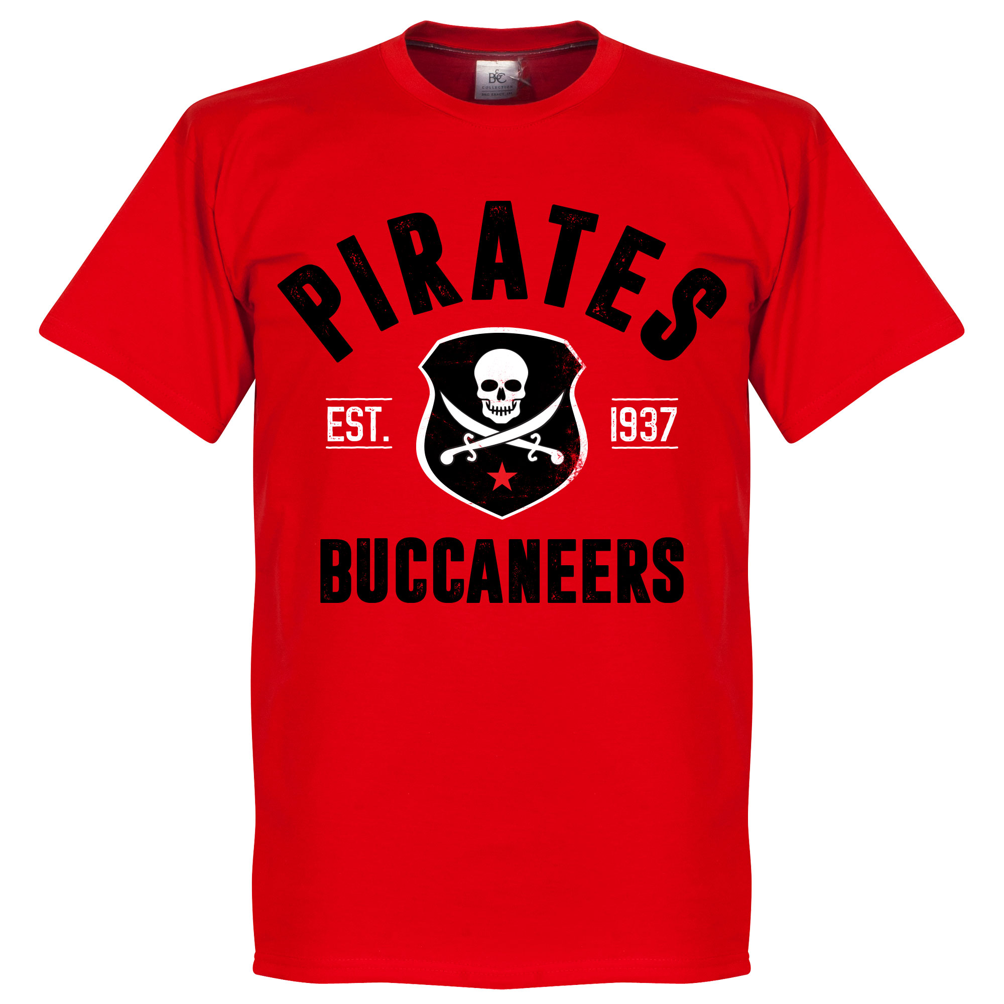 Retake Pirates Established T Shirt Rood retake kopen in de aanbieding