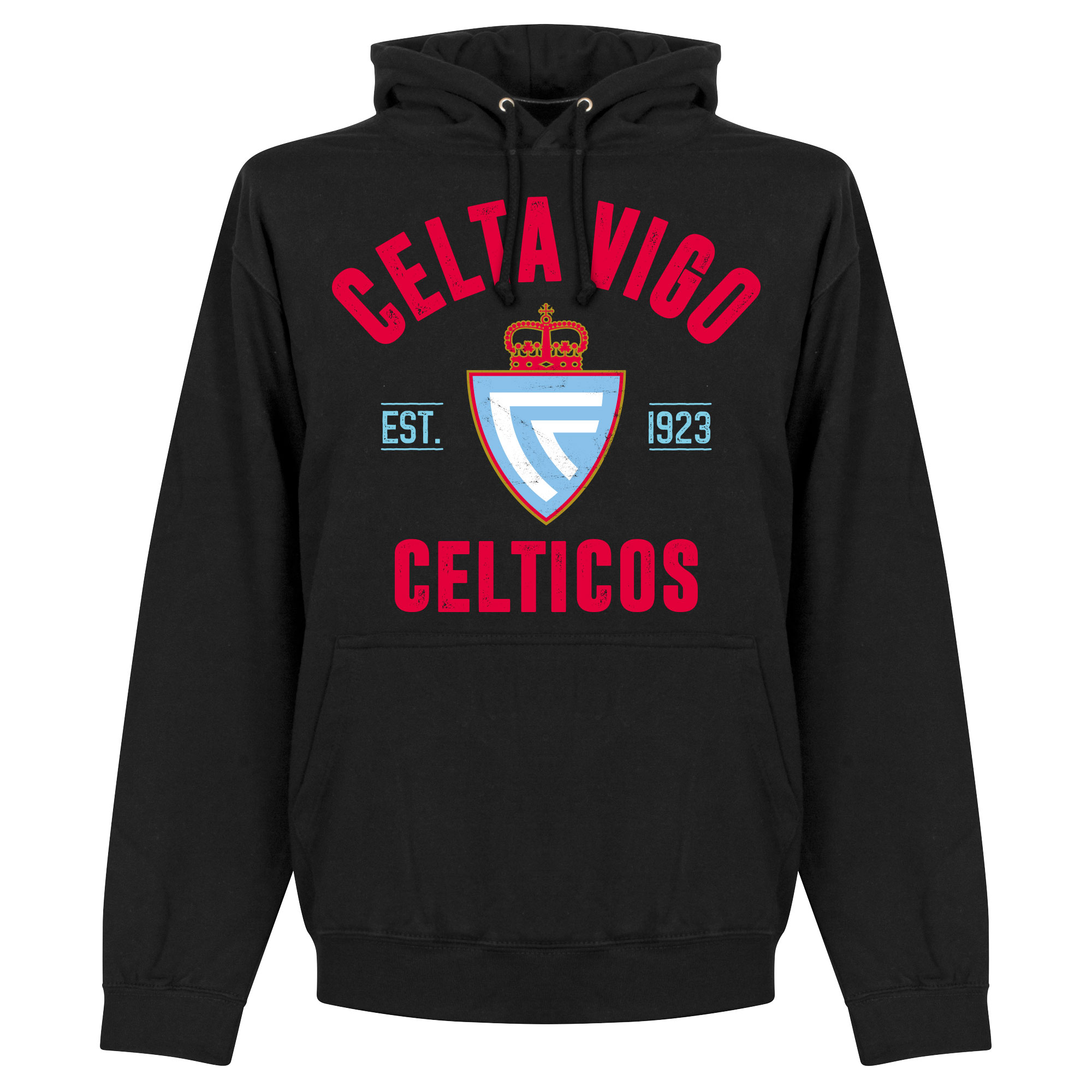 Retake Celta De Vigo Established Hooded Sweater Zwart retake kopen in de aanbieding