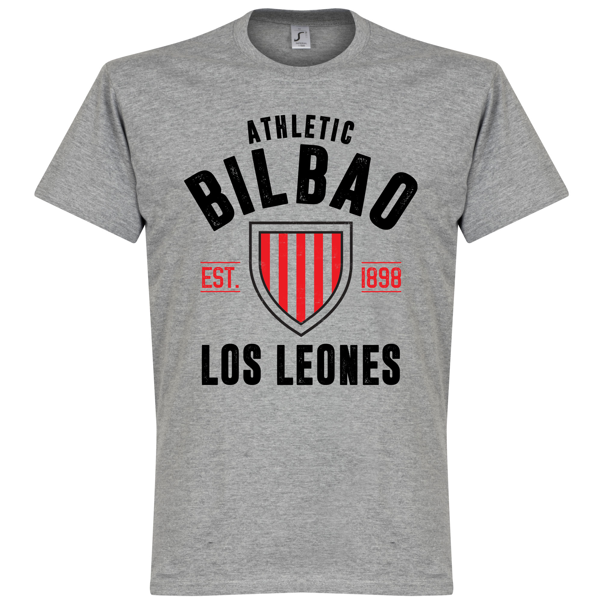 Retake Athletic Bilbao Established T Shirt Grijs retake kopen in de aanbieding