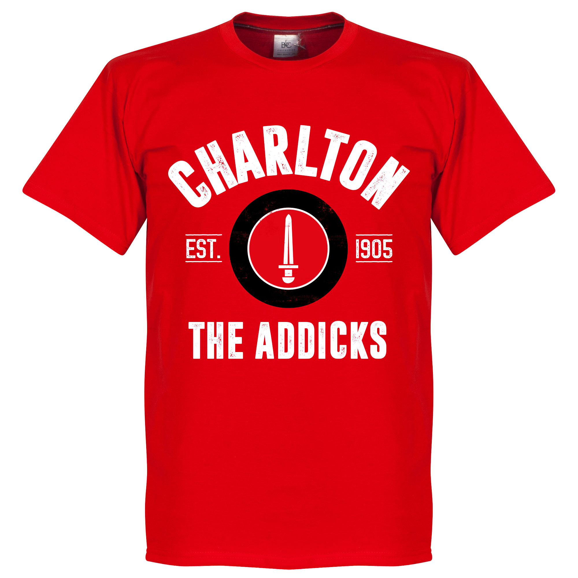 Retake Charlton Athletic Established T Shirt Rood retake kopen in de aanbieding