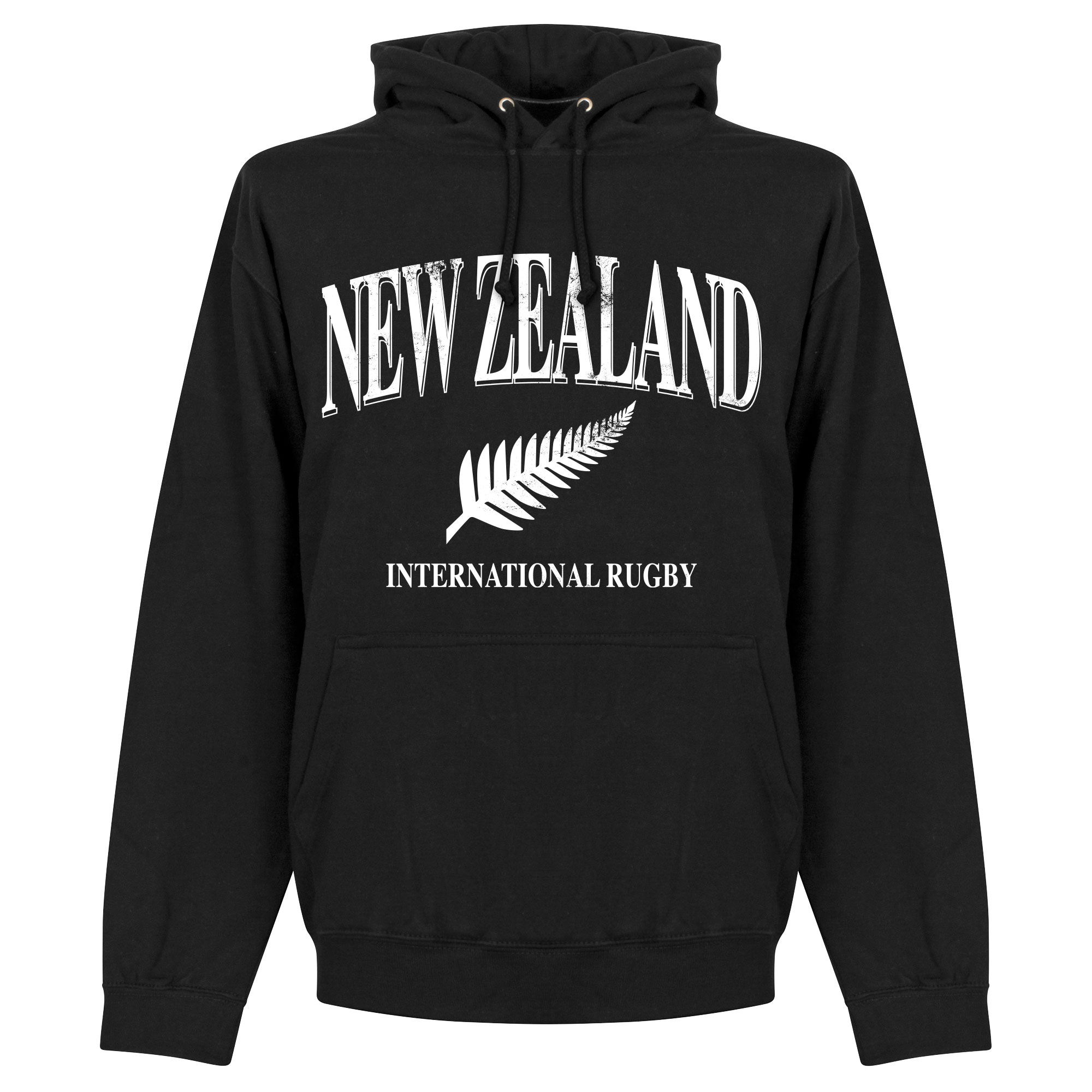 Nieuw Zeeland Rugby Hoodie Zwart