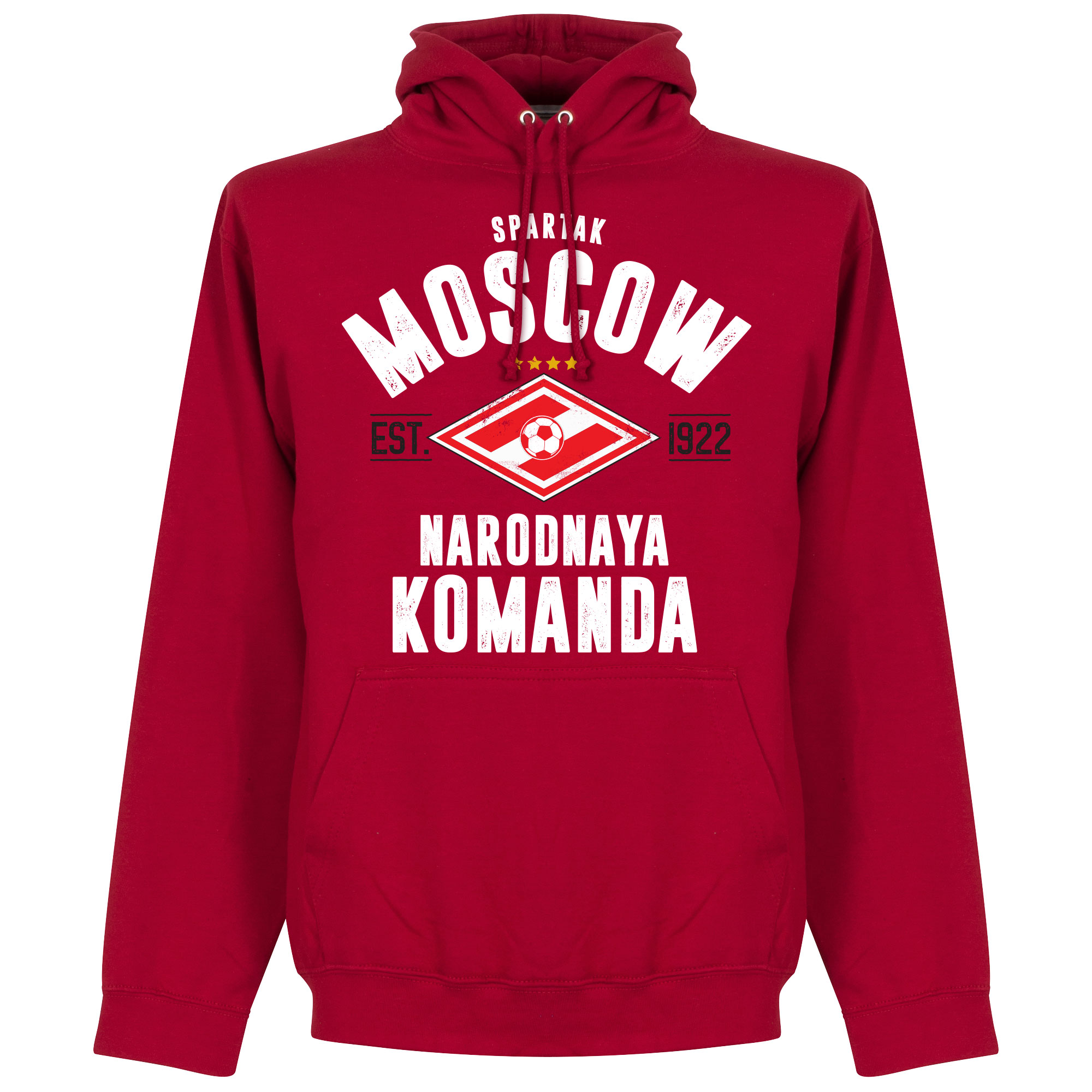 Retake Spartak Moskou Established Hooded Sweater Rood retake kopen in de aanbieding