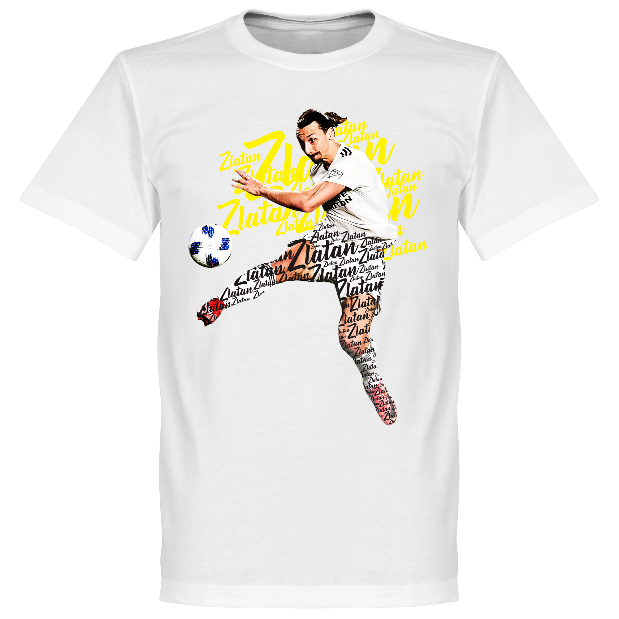 Zlatan Script T-shirt - Wit