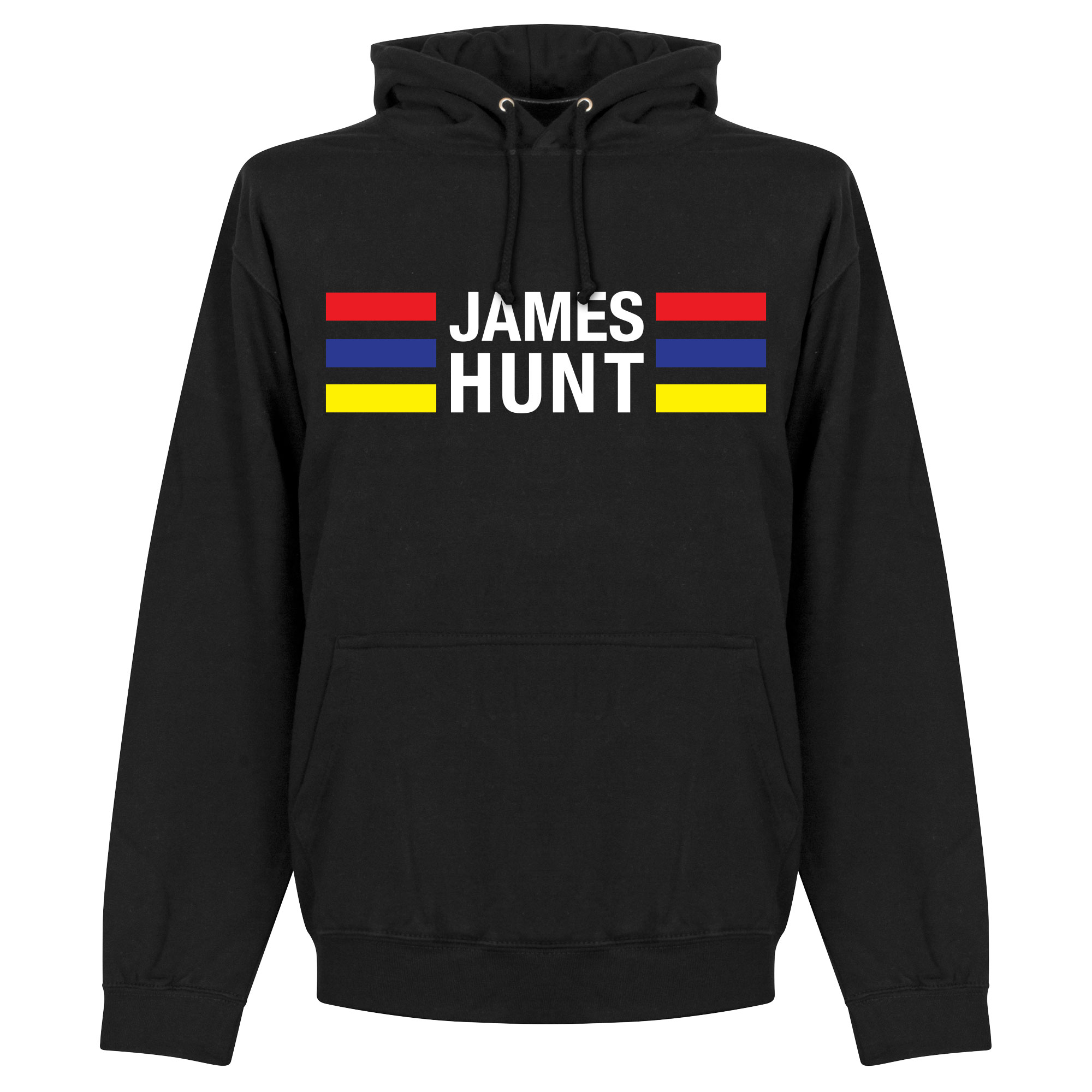 James Hunt Stripes Hoodie Zwart S