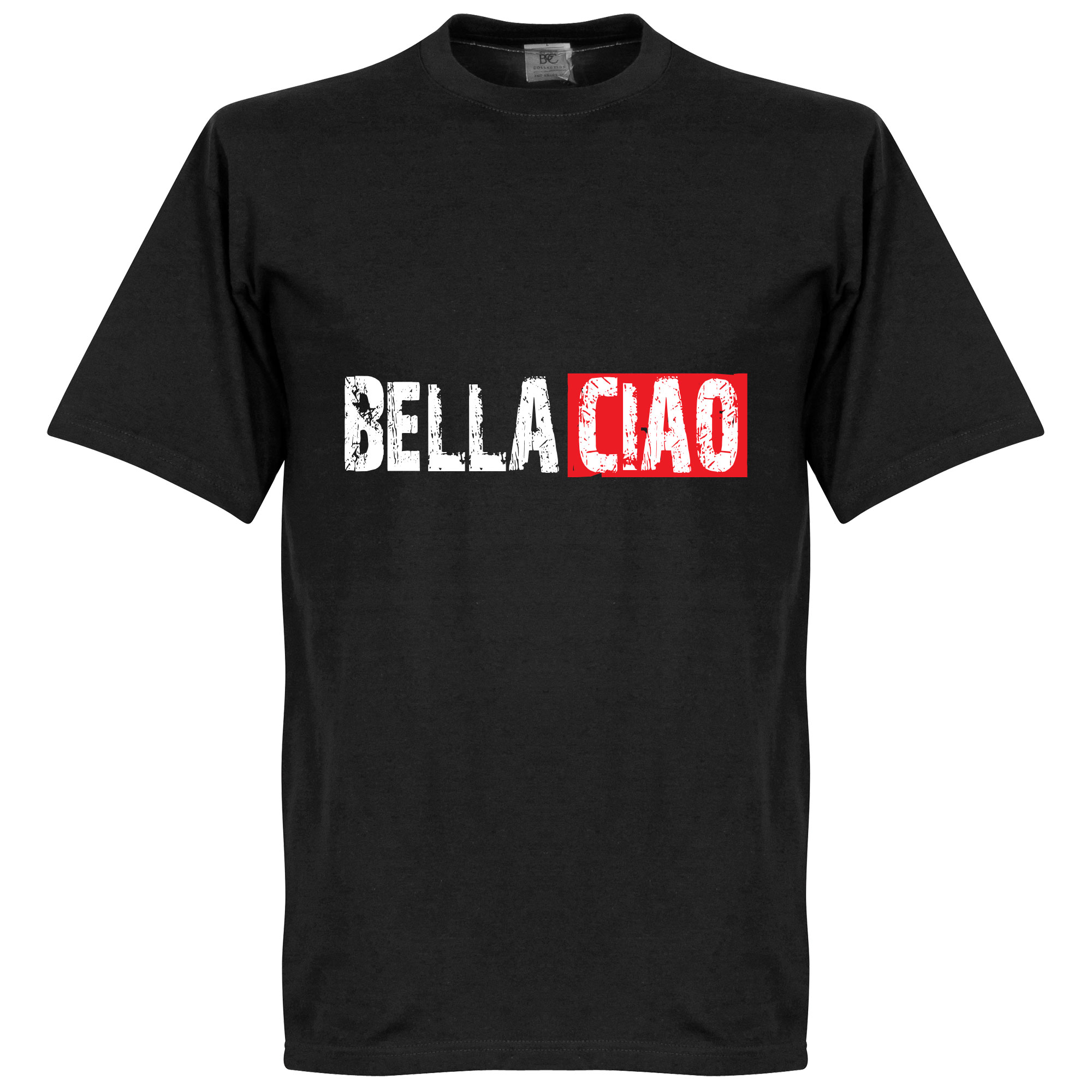 Retake Bella Ciao T Shirt Zwart retake kopen in de aanbieding