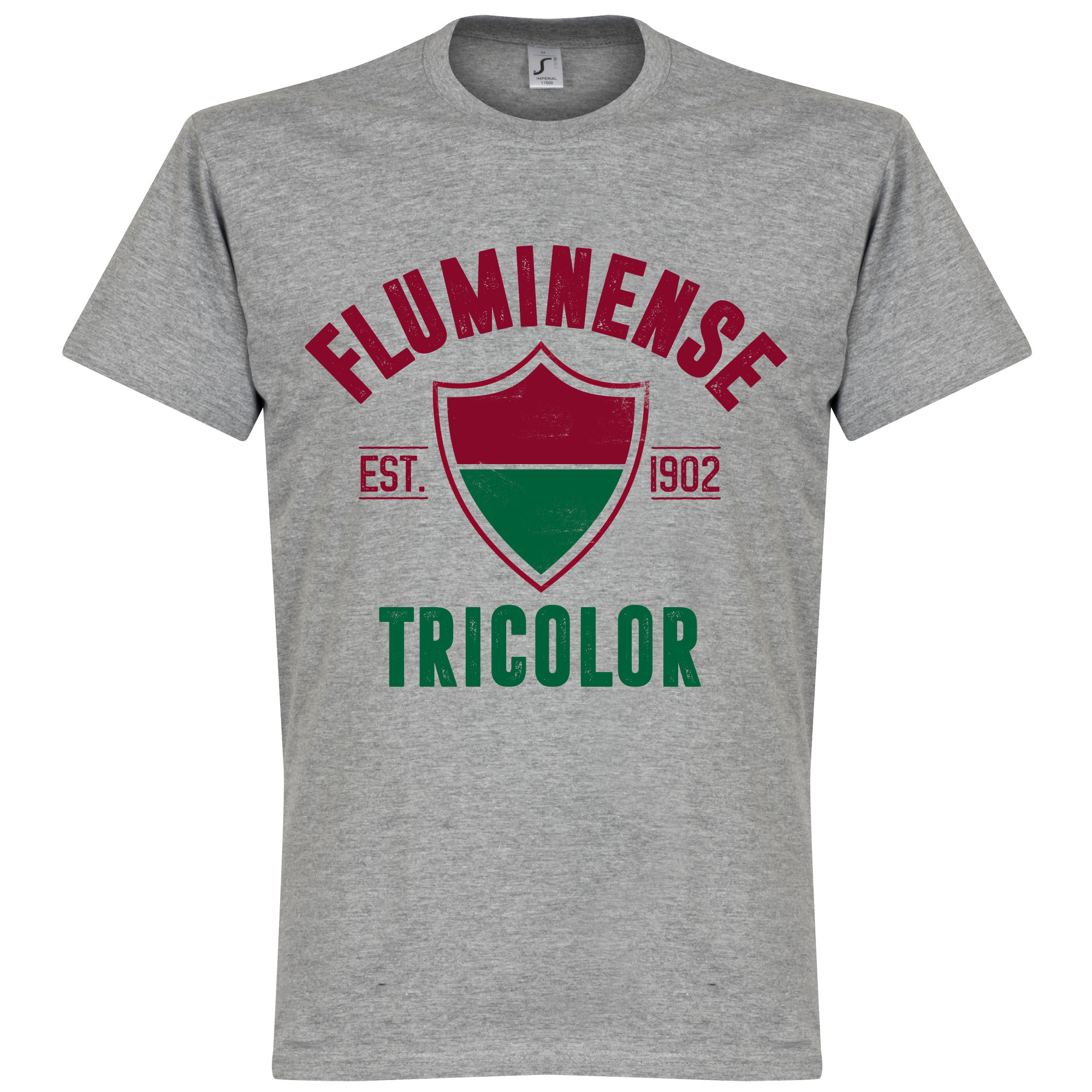 Retake Fluminense Established T Shirt Grijs retake kopen in de aanbieding Retake Fluminense Established T Shirt Grijs retake kopen in de aanbieding