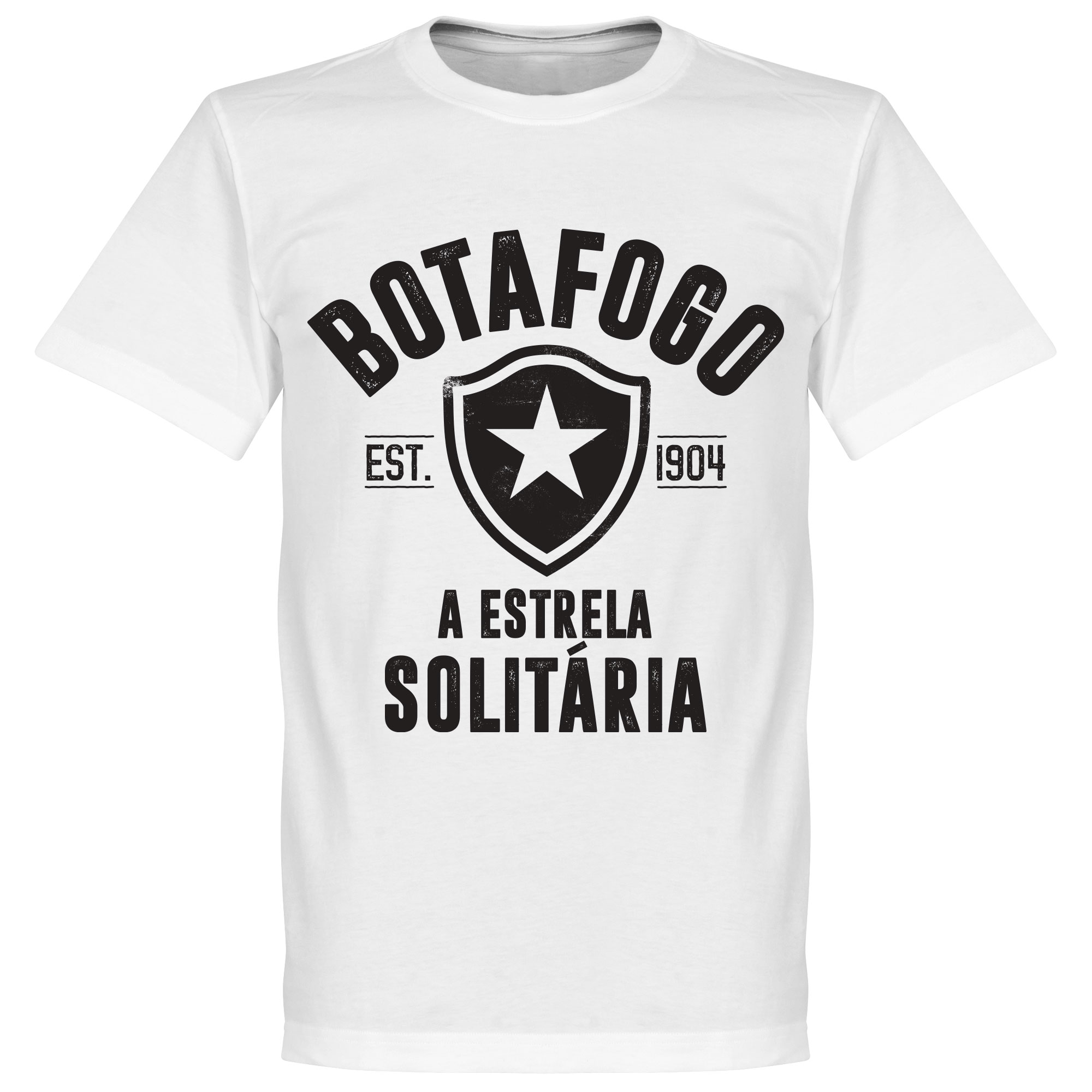 Retake Botafogo Established T Shirt Wit retake kopen in de aanbieding