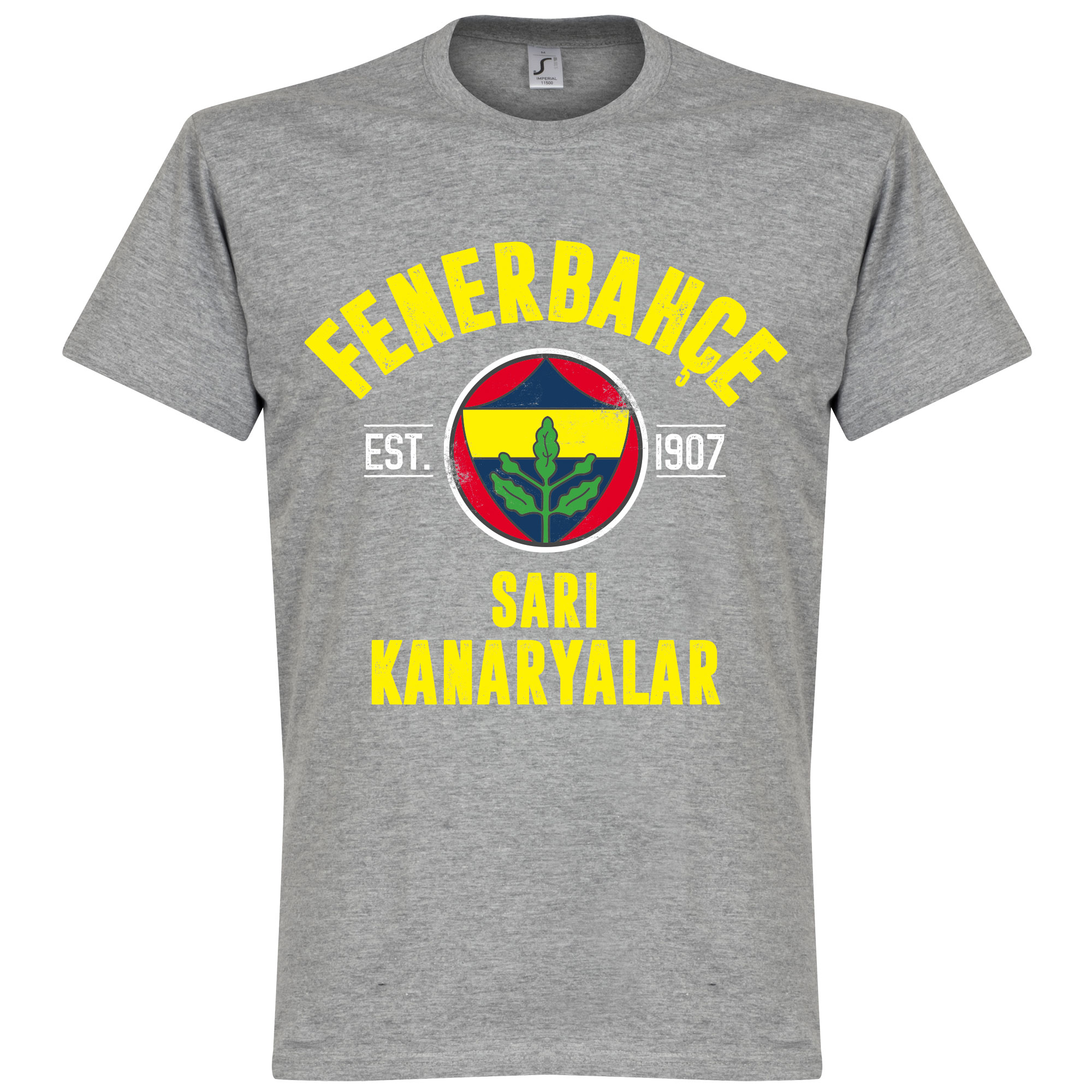 Retake Fenerbahce Established T Shirt Grijs retake kopen in de aanbieding Retake Fenerbahce Established T Shirt Grijs retake kopen in de aanbieding