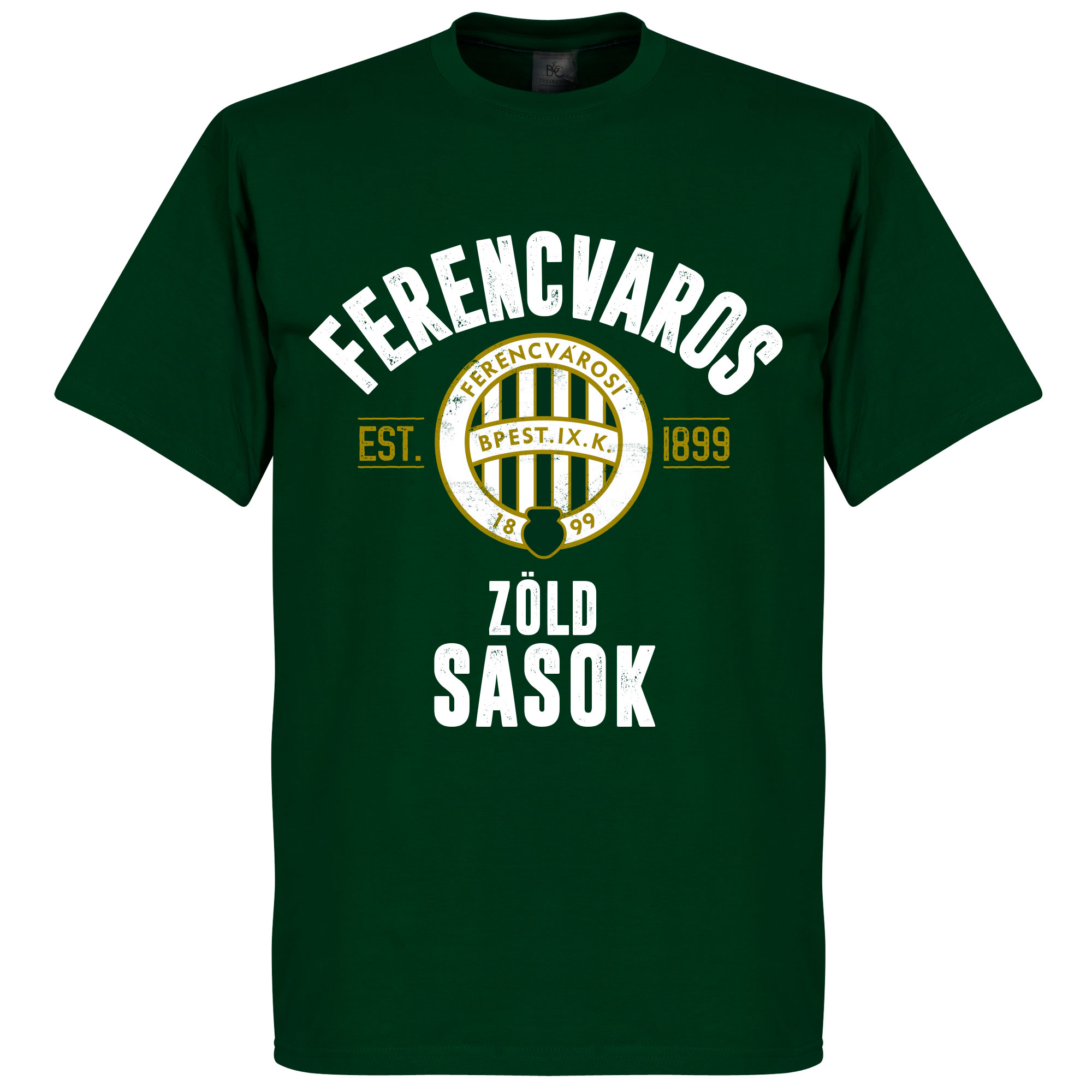 Ferencvaros Established T-Shirt - Donkergroen