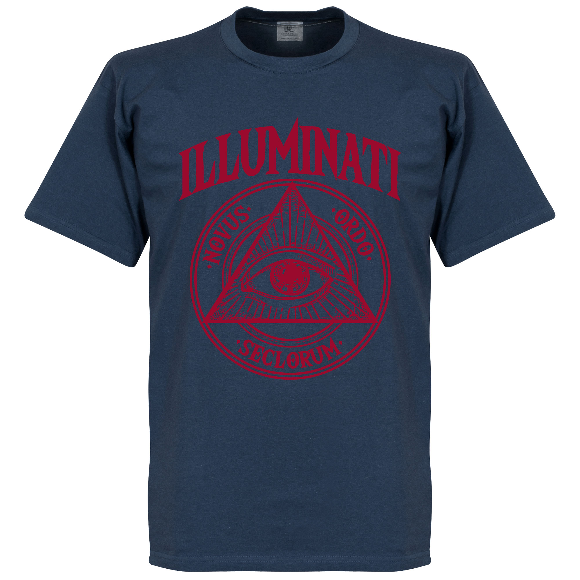Retake Illuminati T Shirt Blauw retake kopen in de aanbieding