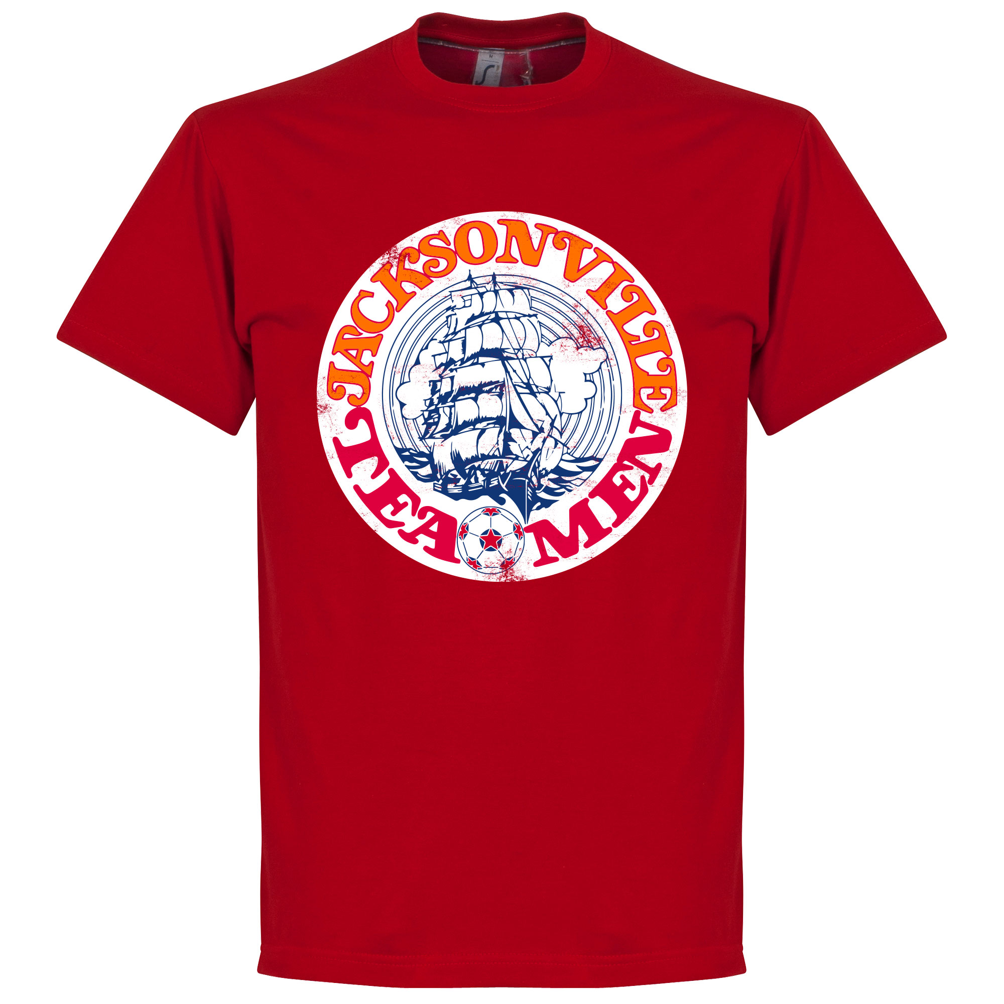 Retake Jacksonville Tea Men T Shirt Rood retake kopen in de aanbieding