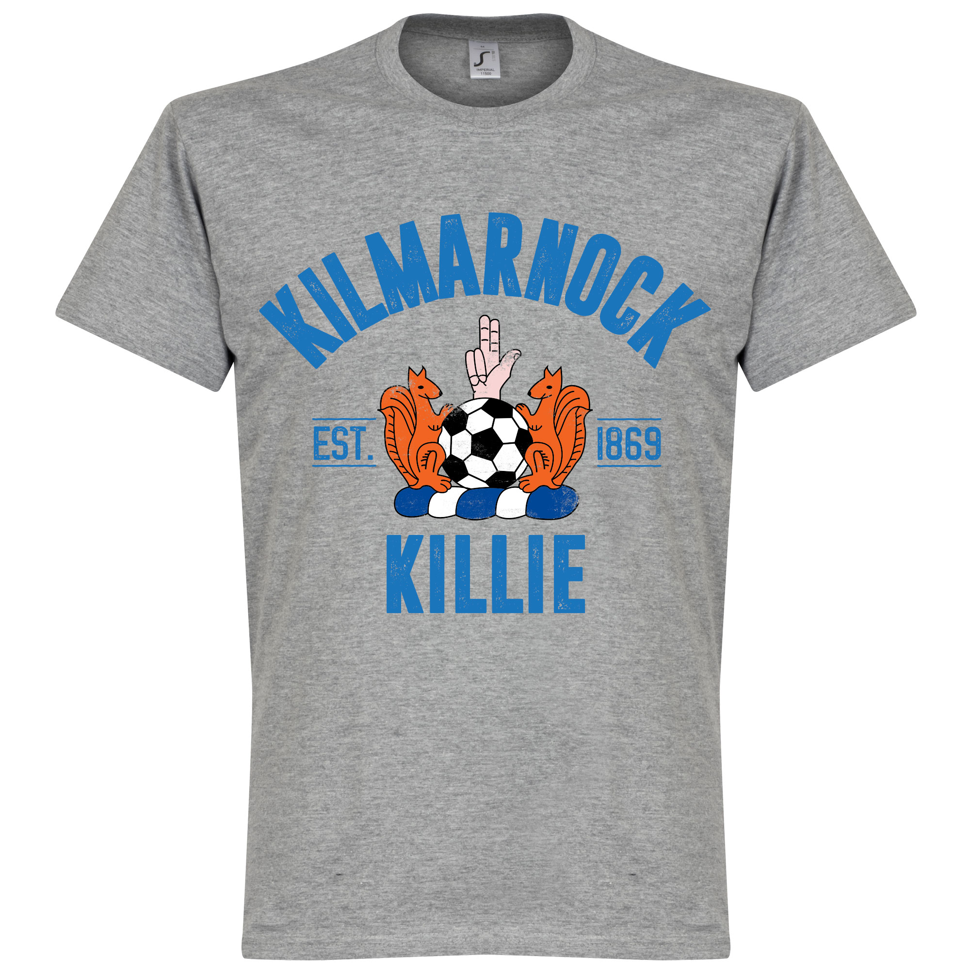 Retake Kilmarnock Established T Shirt Grijs retake kopen in de aanbieding Retake Kilmarnock Established T Shirt Grijs retake kopen in de aanbieding