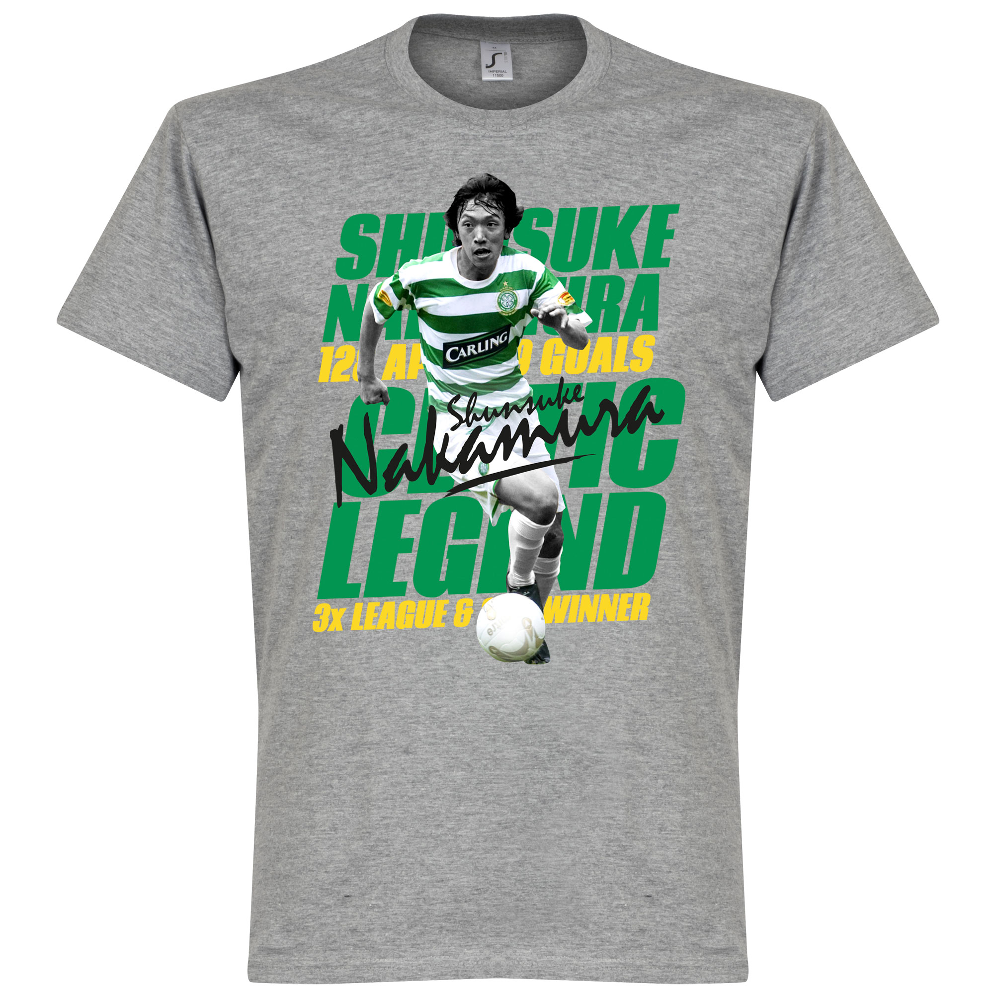 Retake Nakamura Legend T Shirt Grijs retake kopen in de aanbieding