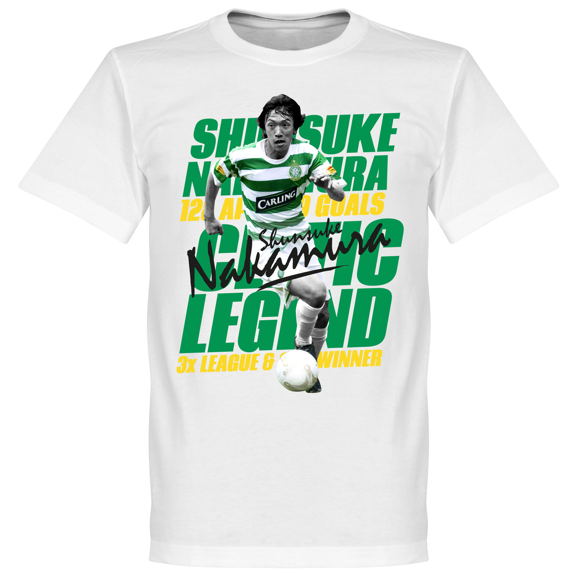 Retake Nakamura Legend T Shirt Wit retake kopen in de aanbieding