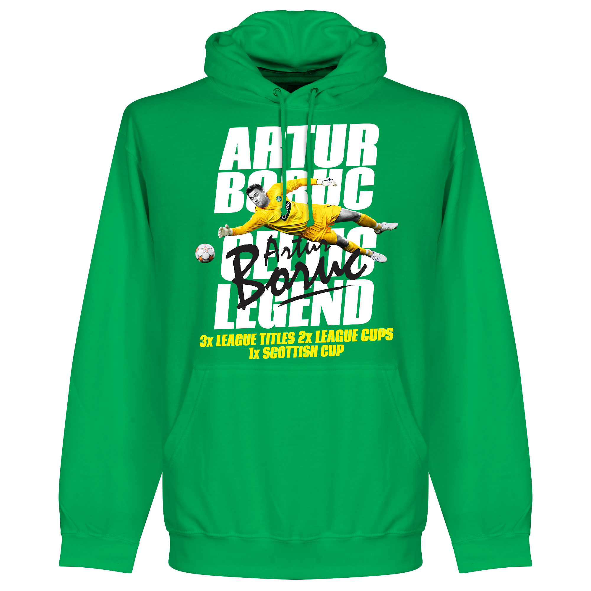 Retake Artur Boruc Legend Hoodie Groen retake kopen in de aanbieding
