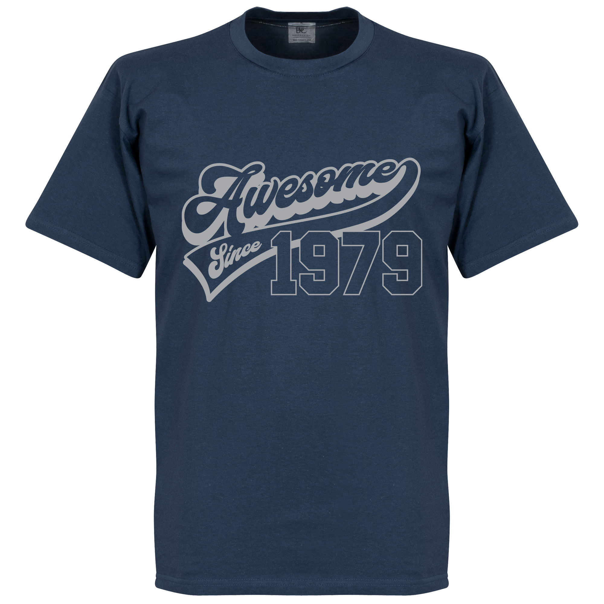 Retake Awesome Since 1979 T Shirt Navy retake kopen in de aanbieding