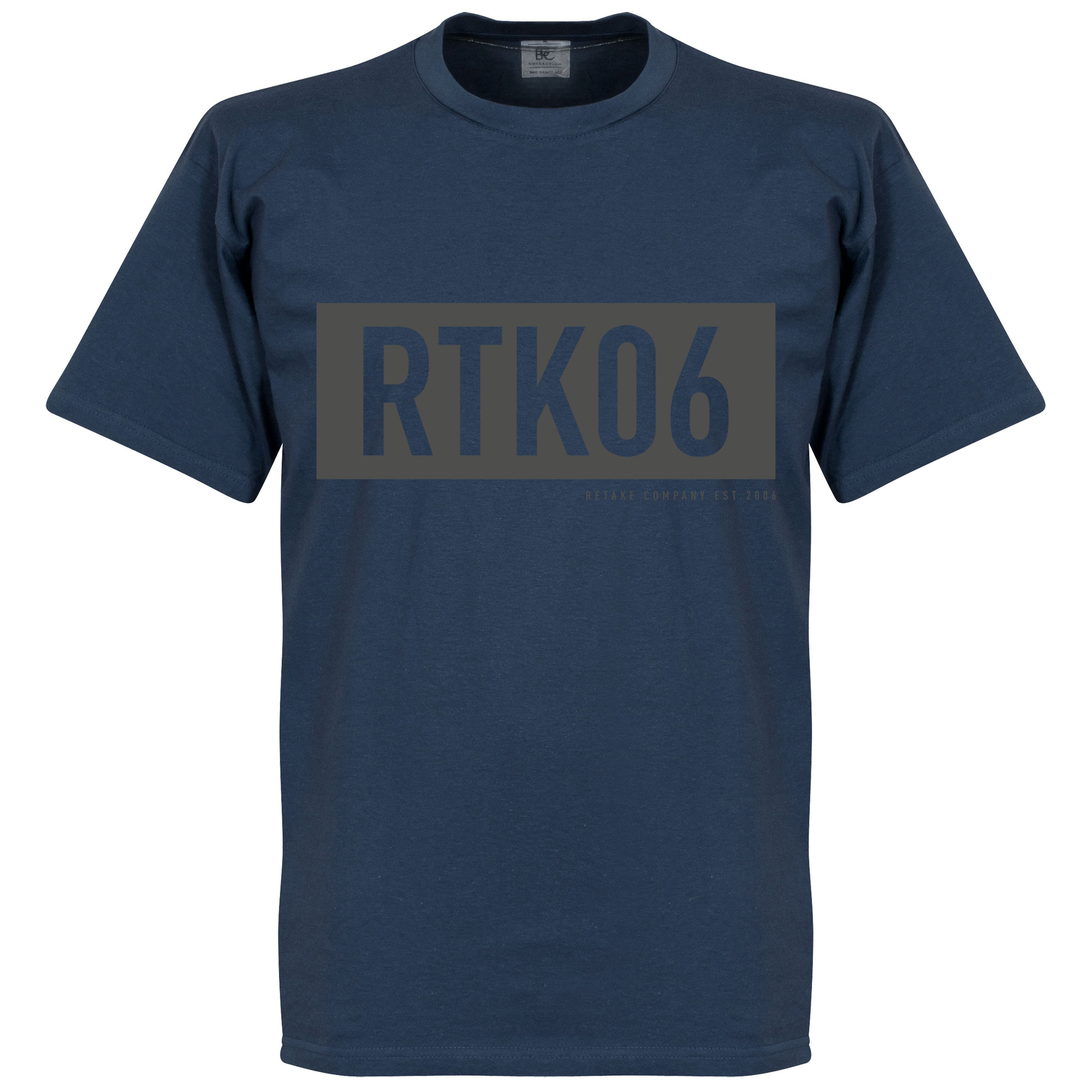 Retake Rtk06 Bar T Shirt Denim Blauw retake kopen in de aanbieding