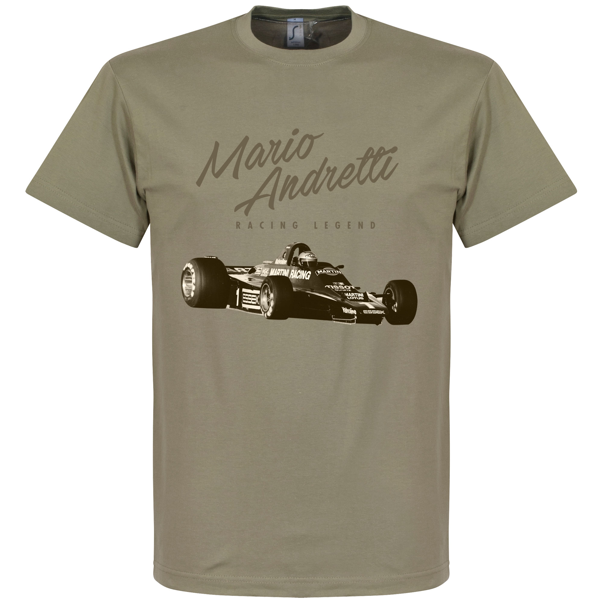 Mario Andretti T-Shirt Khaki XS