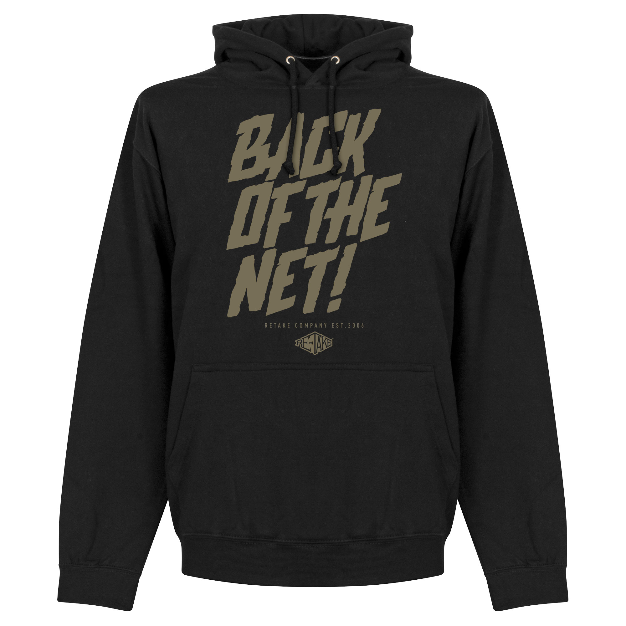 Retake Back Of The Net Hoodie Zwart retake kopen in de aanbieding