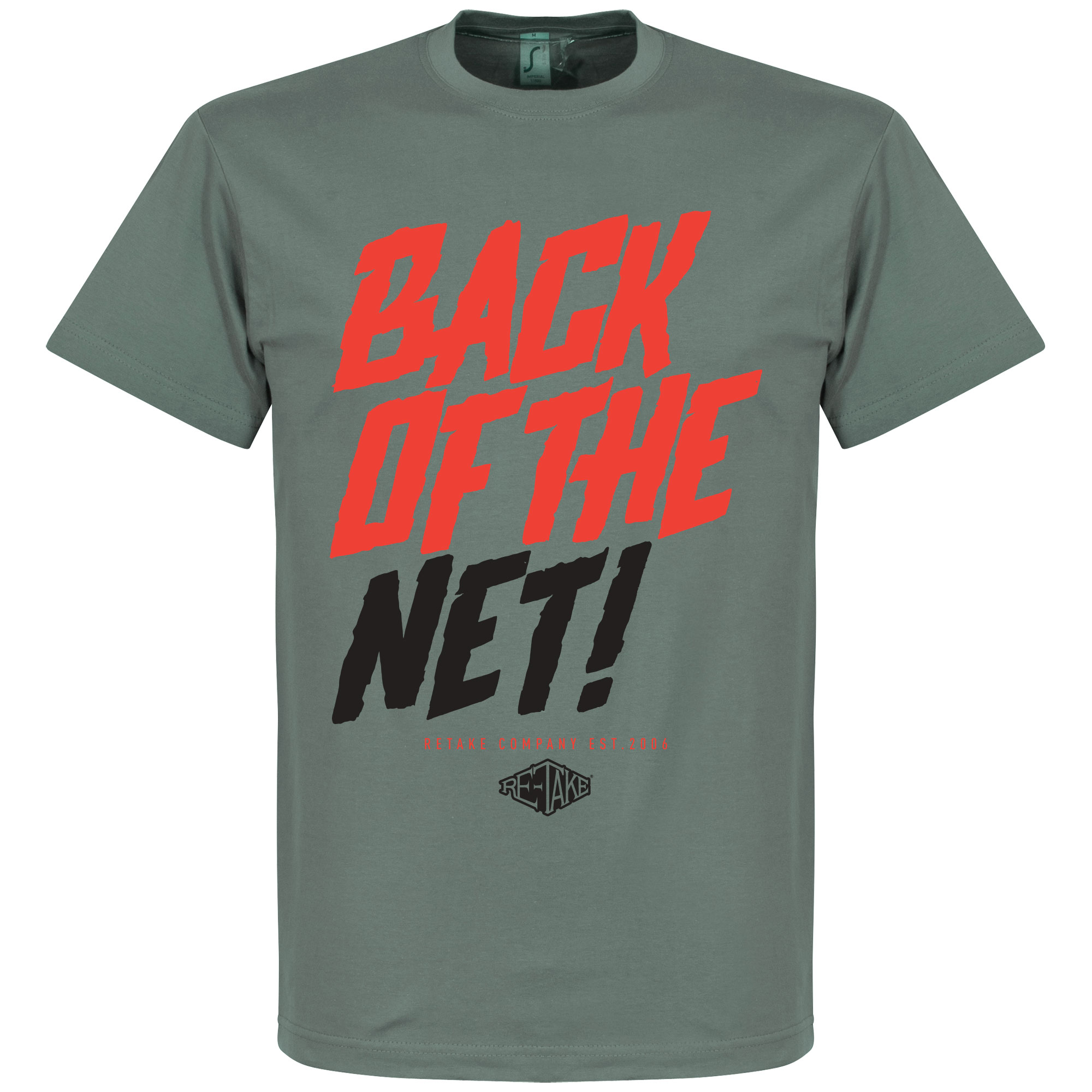 Retake Back Of The Net T Shirt Zink retake kopen in de aanbieding